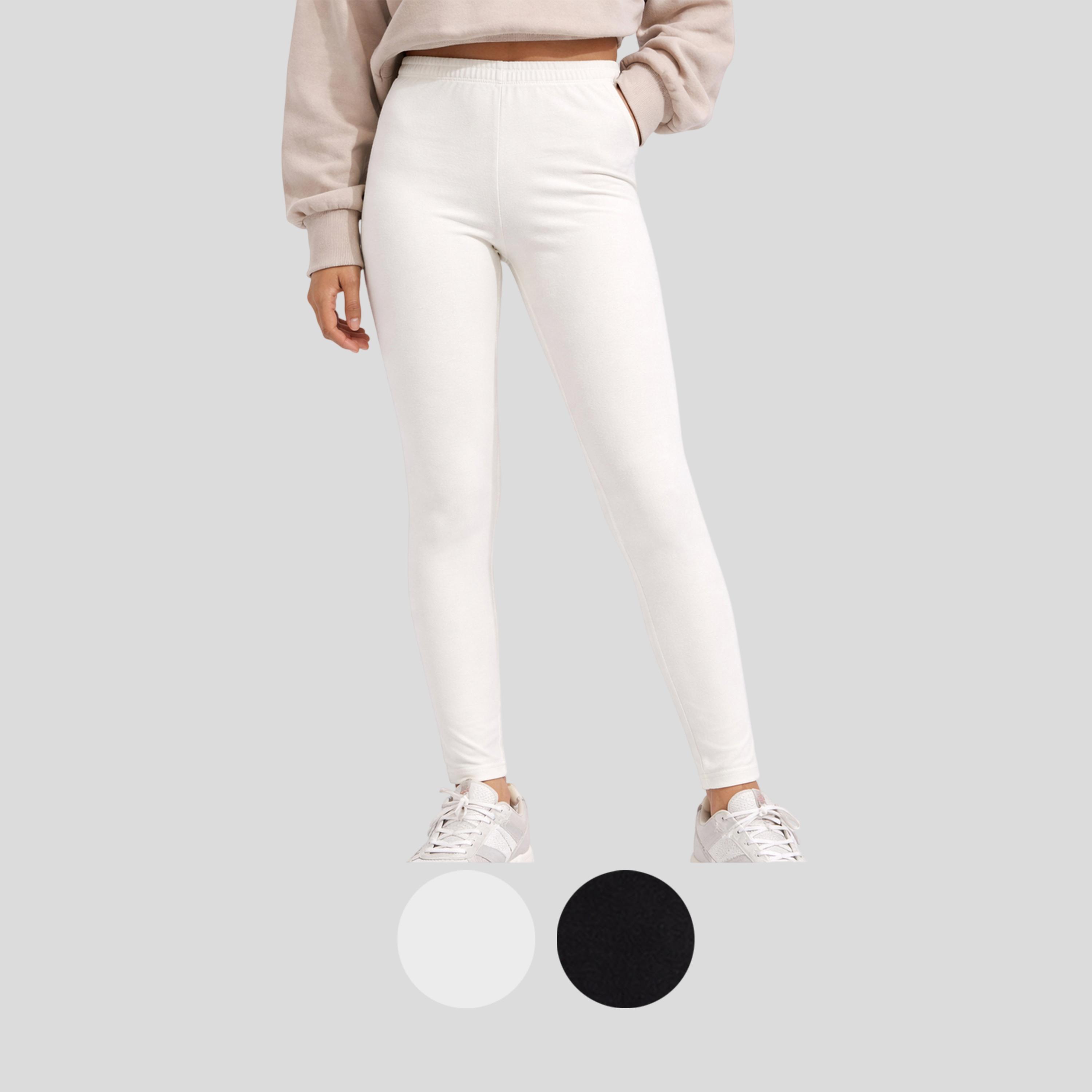 مجموعة من 2 ليقنز بنسيج مطاطي للبنات-girls-clothing-bottoms-leggings-image-1