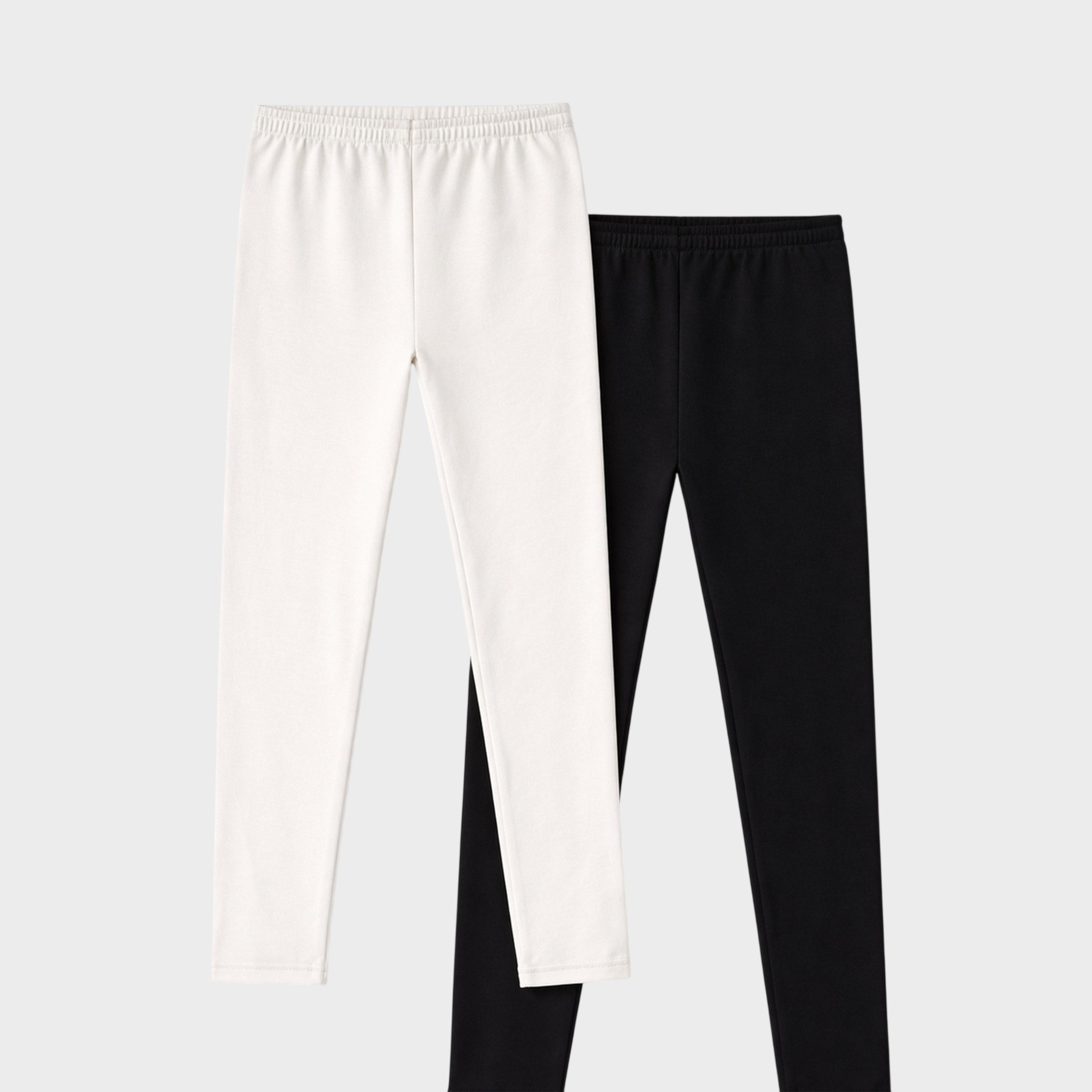 مجموعة من 2 ليقنز بنسيج مطاطي للبنات-girls-clothing-bottoms-leggings-image-4