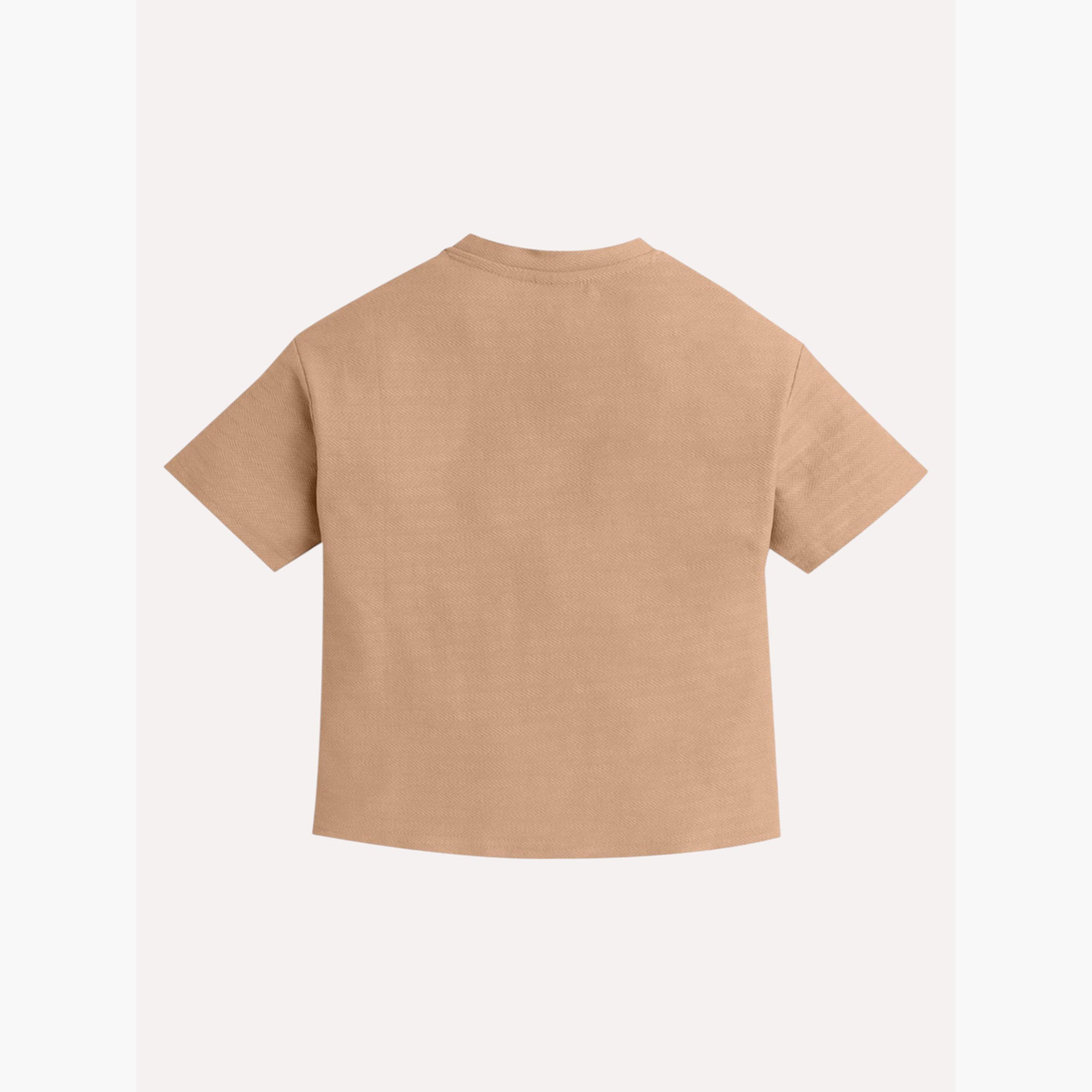 Victor and Jane X Styli Boys Jacquard Knit Round Neck T-Shirt-baby-boys-clothing-tshirtsandpolos-image-4