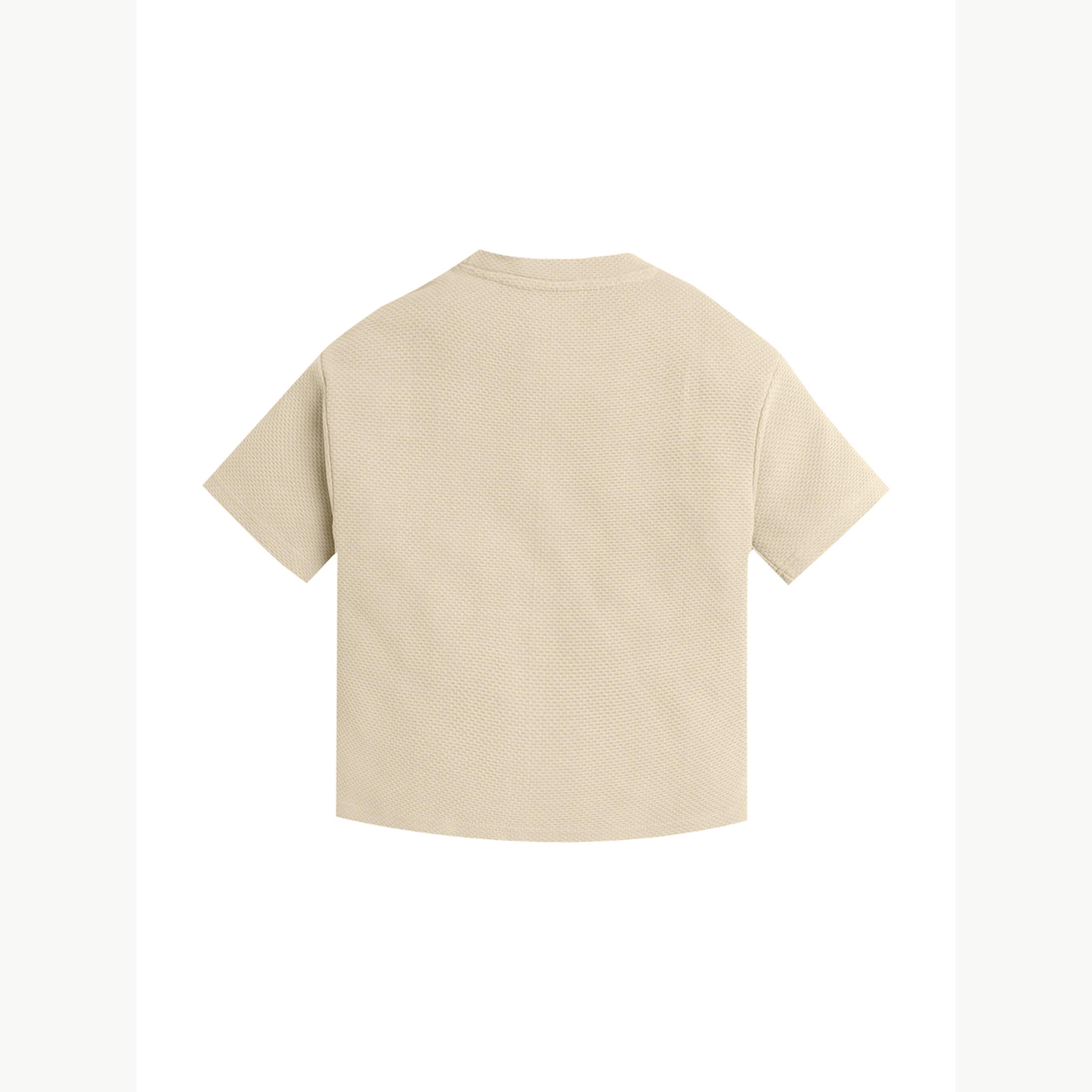 Victor and Jane X Styli Boys Textured Knit Round Neck T-Shirt-boys-clothing-tshirtsandpolos-image-4