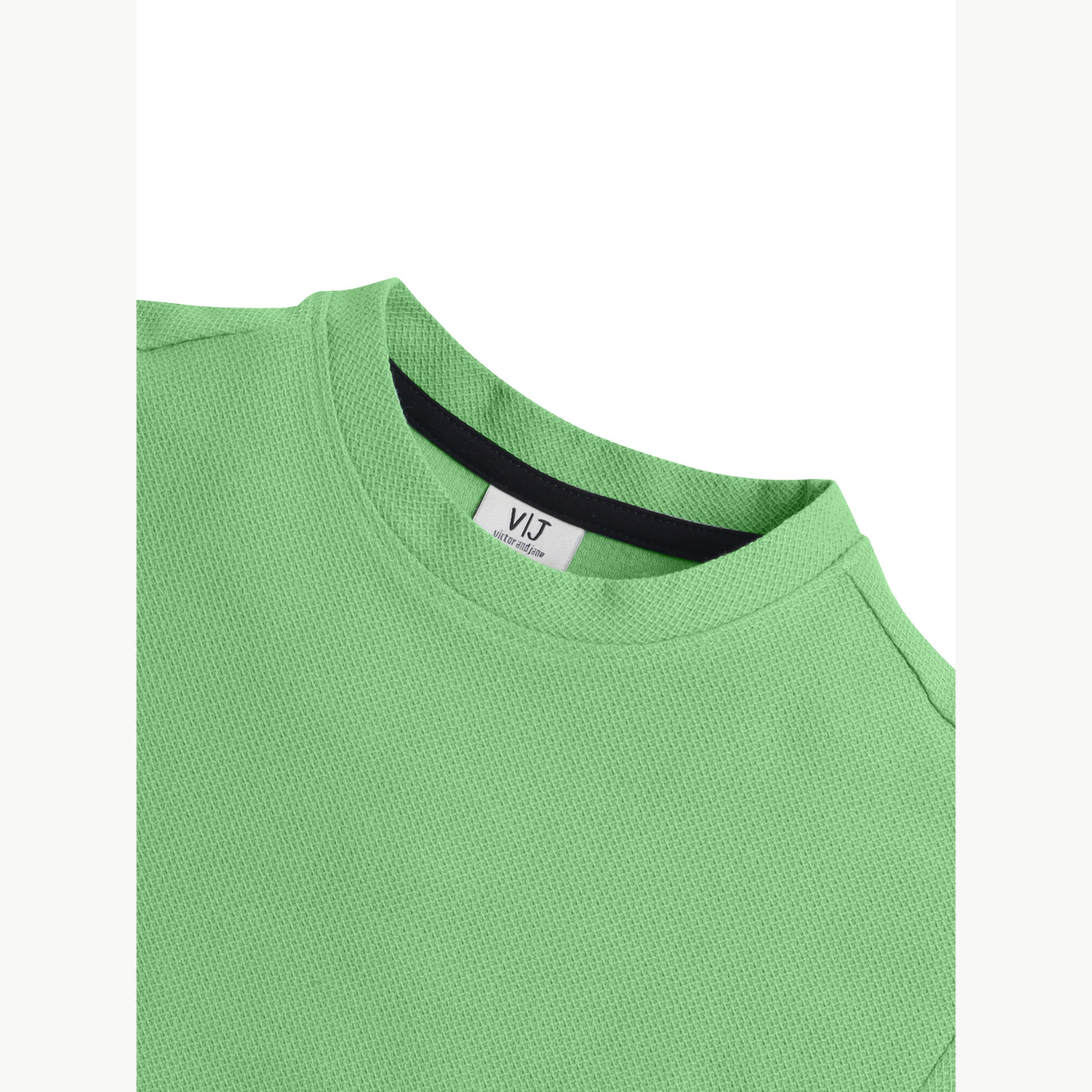 Victor and Jane X Styli Boys Textured Knit Round Neck T-Shirt-boys-clothing-tshirtsandpolos-image-5