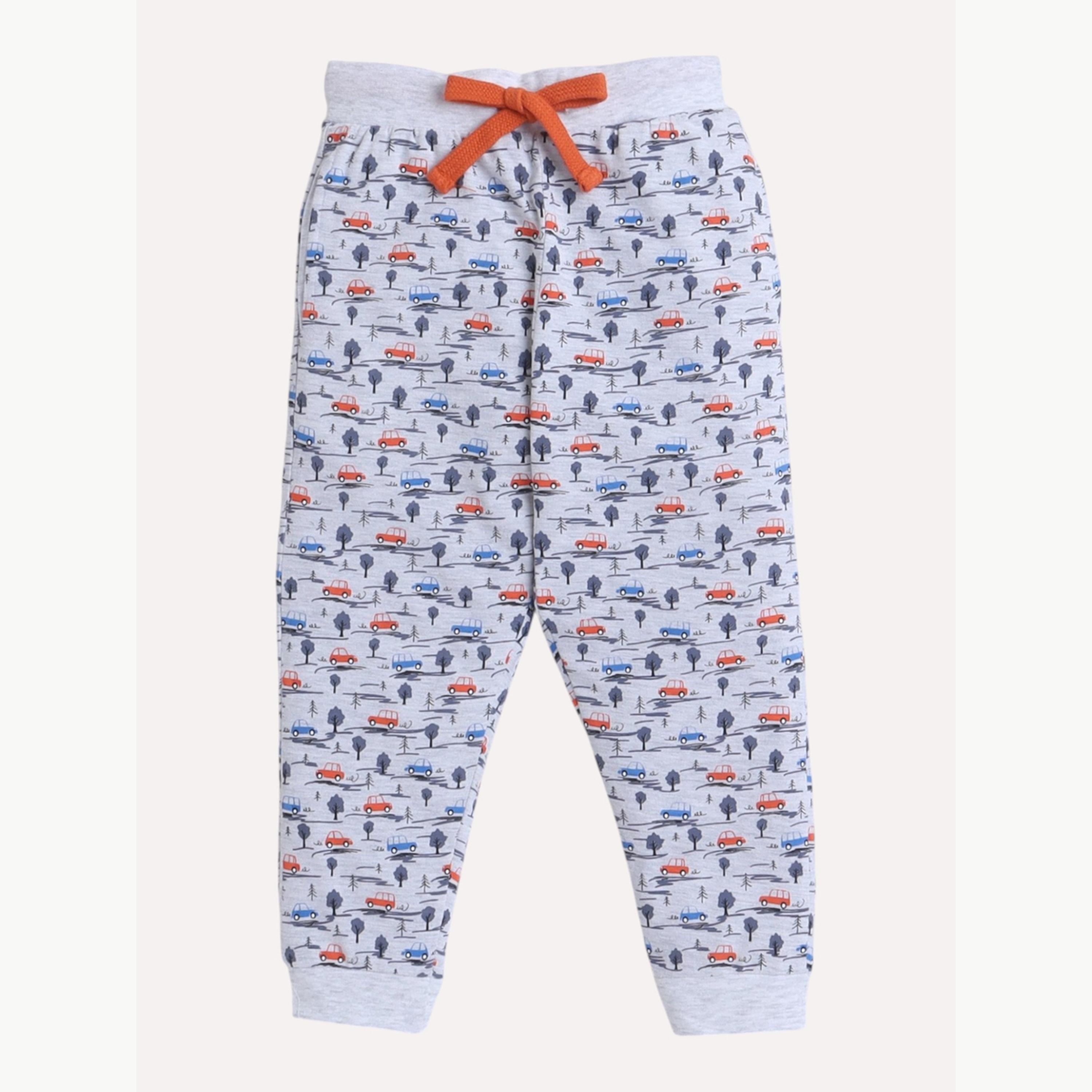 طقم بيجاما من بنطال وتيشيرت بطبعة كاملة للأولاد-boys-clothing-nightwear-image-3