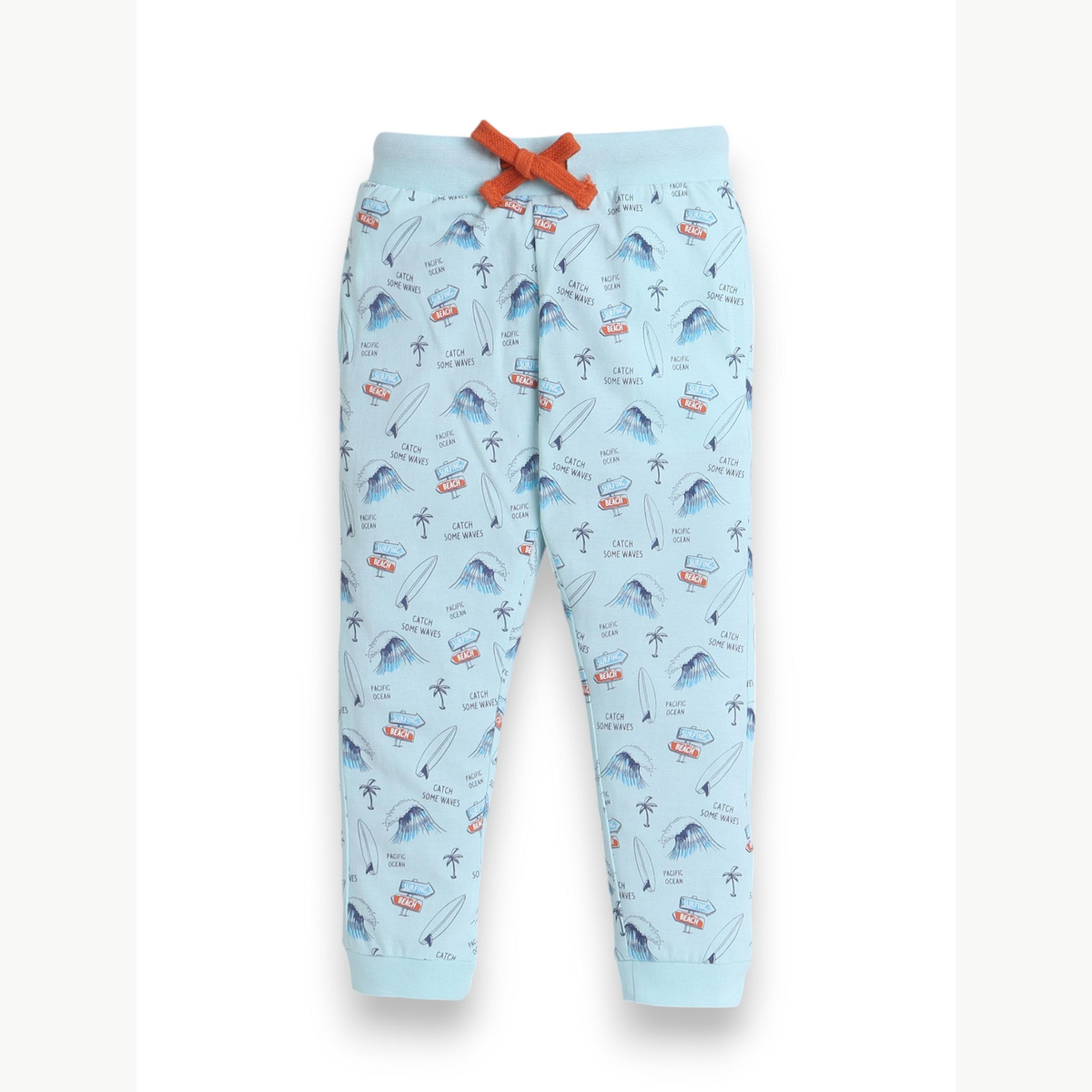 Victor and Jane X Styli Boys All-Over Print T-Shirt and Pyjama Set-boys-clothing-nightwear-image-4