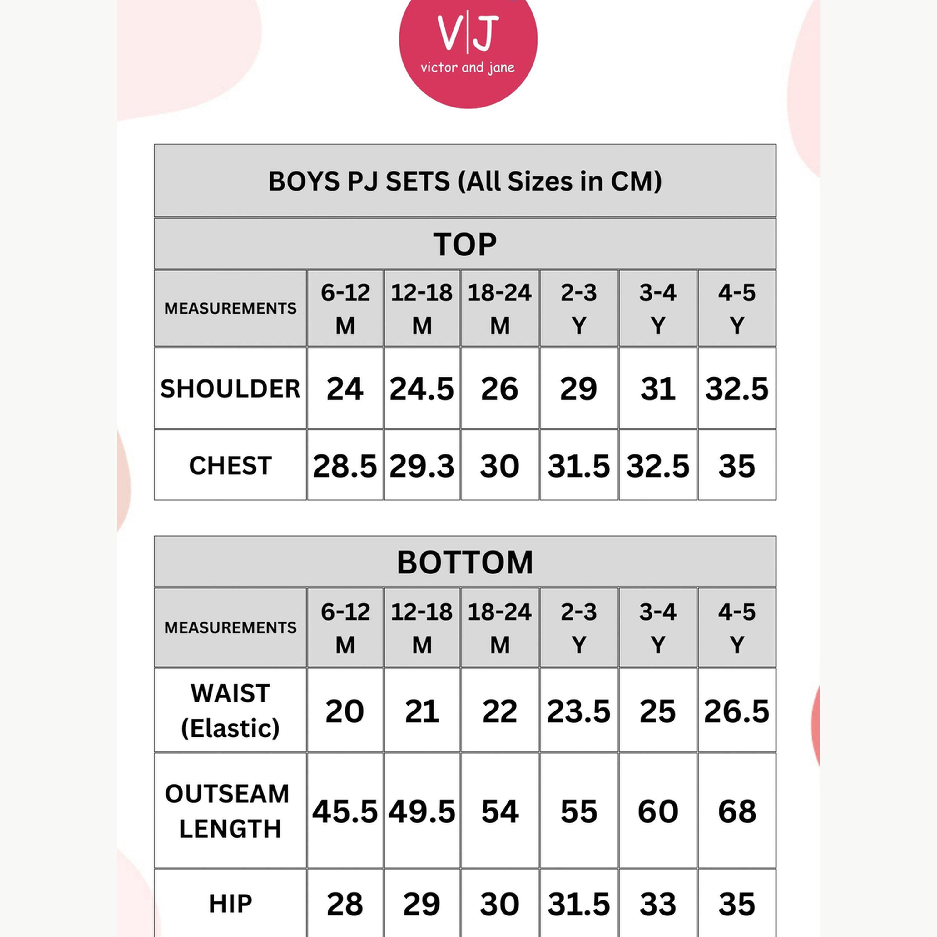 Victor and Jane X Styli Boys All-Over Print T-Shirt and Pyjama Set-boys-clothing-nightwear-image-6