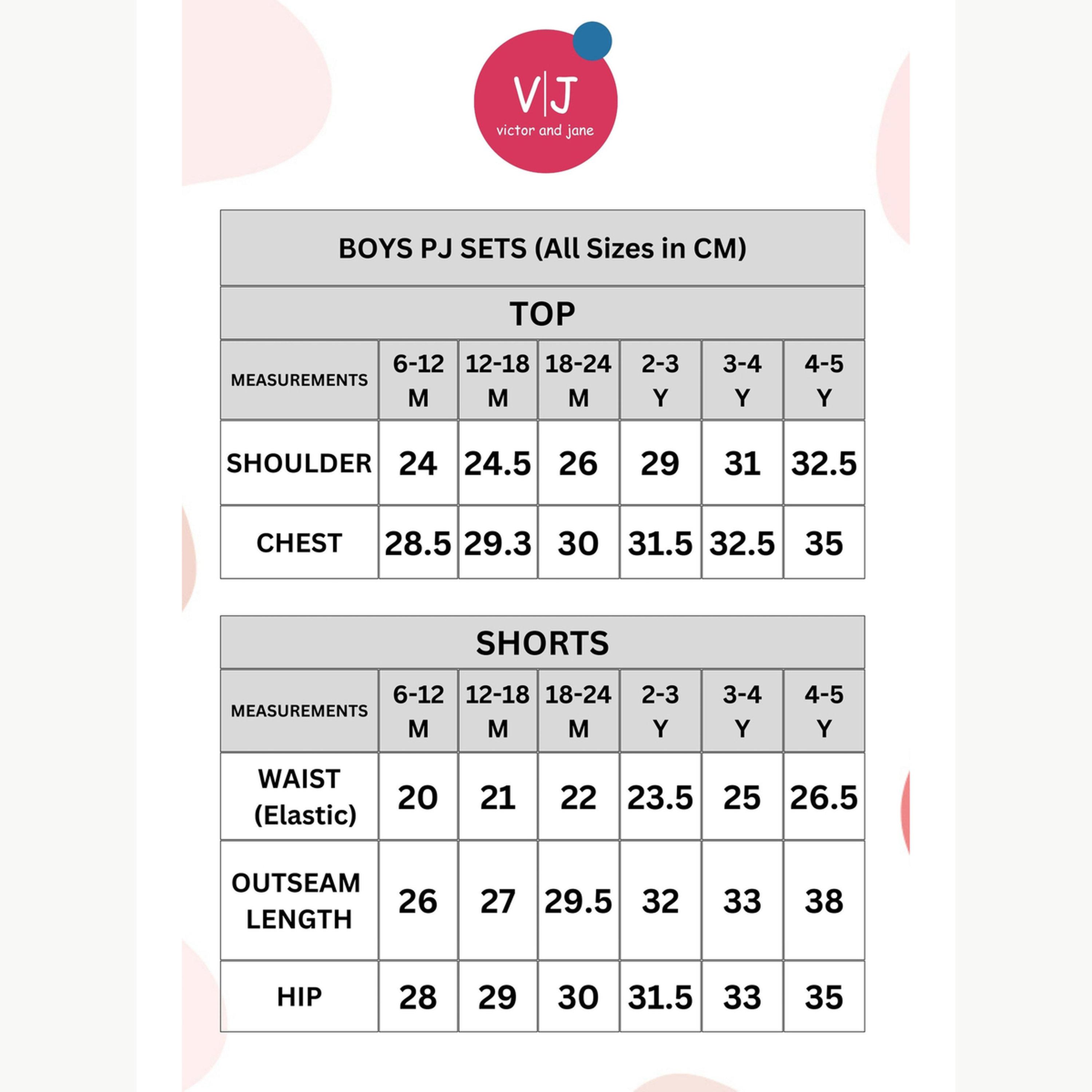 Victor and Jane X Styli Boys All-Over Print T-Shirt and Shorts Set-boys-clothing-nightwear-image-6