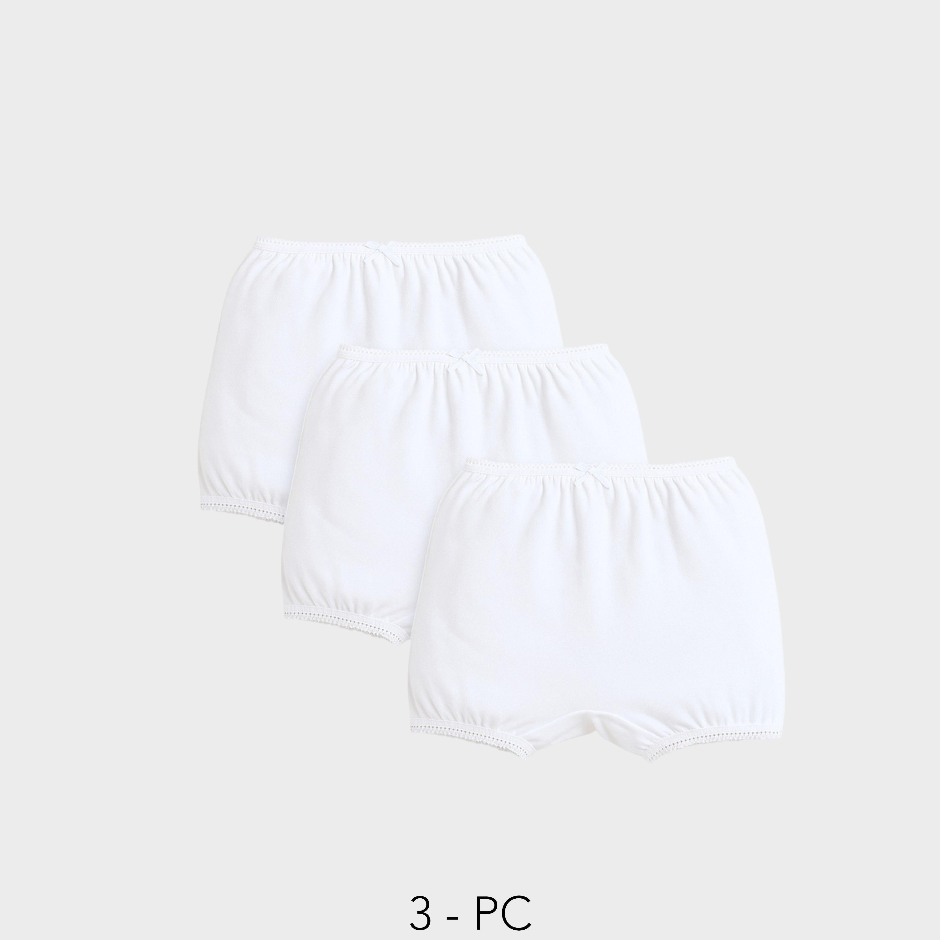عبوة من 3 قطع سروال تحتي قطن للبنات-girls-clothing-innerwear-image-1