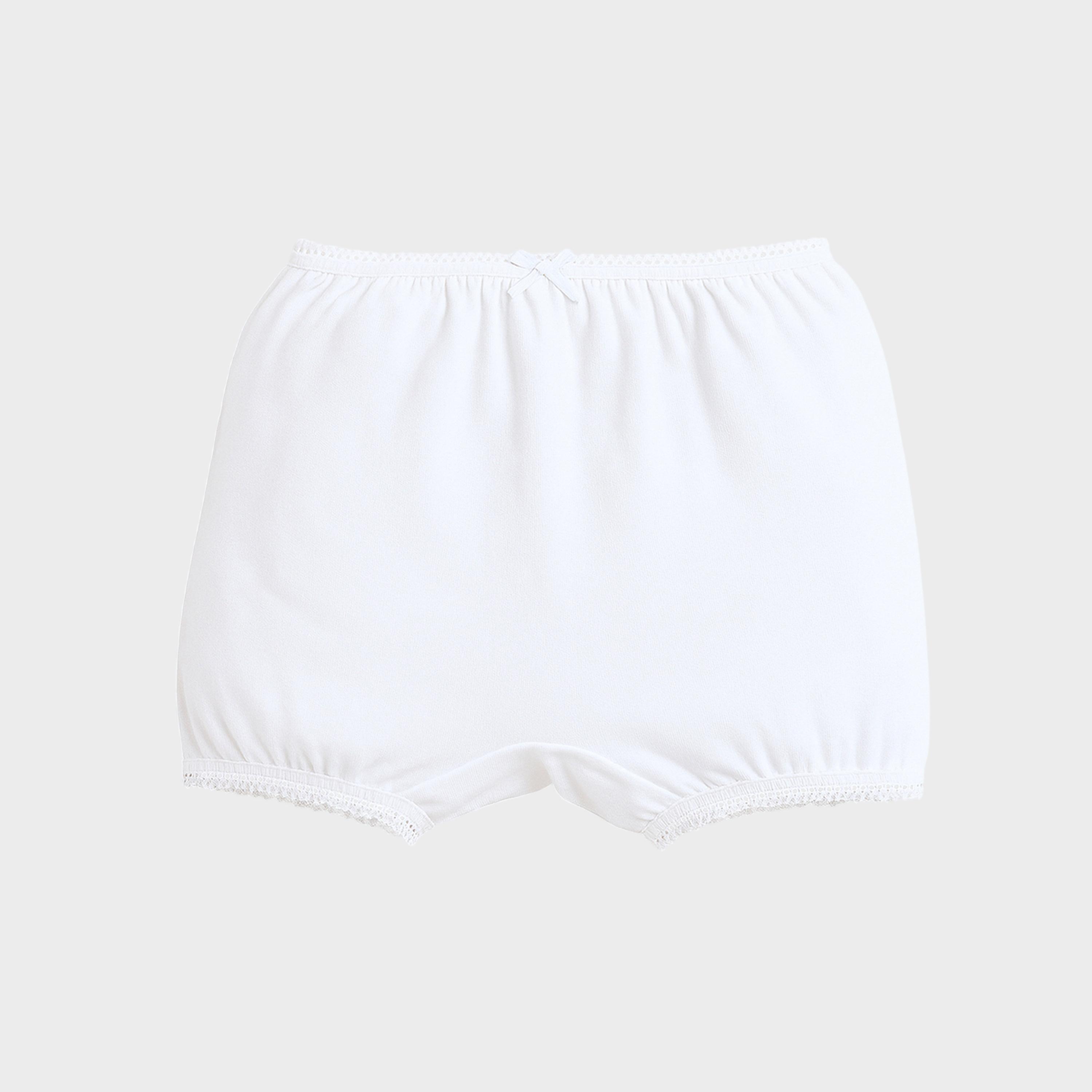 Victor and Jane X Styli Pack of 3 - Girls Cotton Bloomers-girls-clothing-innerwear-image-2