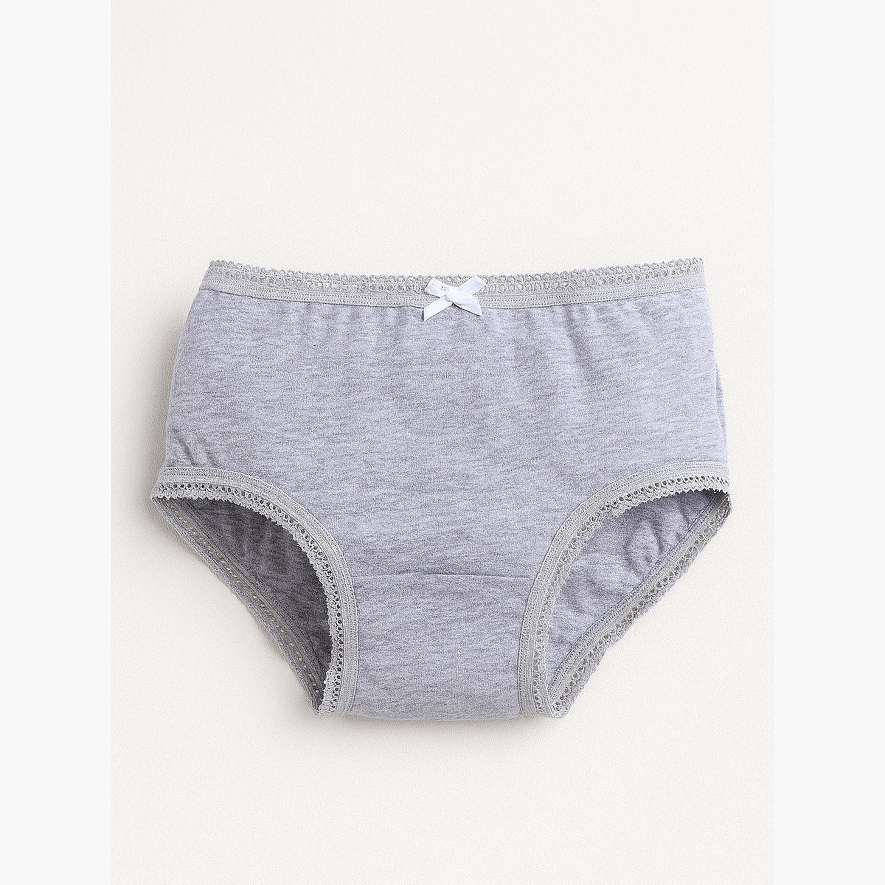 مجموعة من 3 قطع سراويل داخلية قطن للبنات-girls-clothing-innerwear-image-4