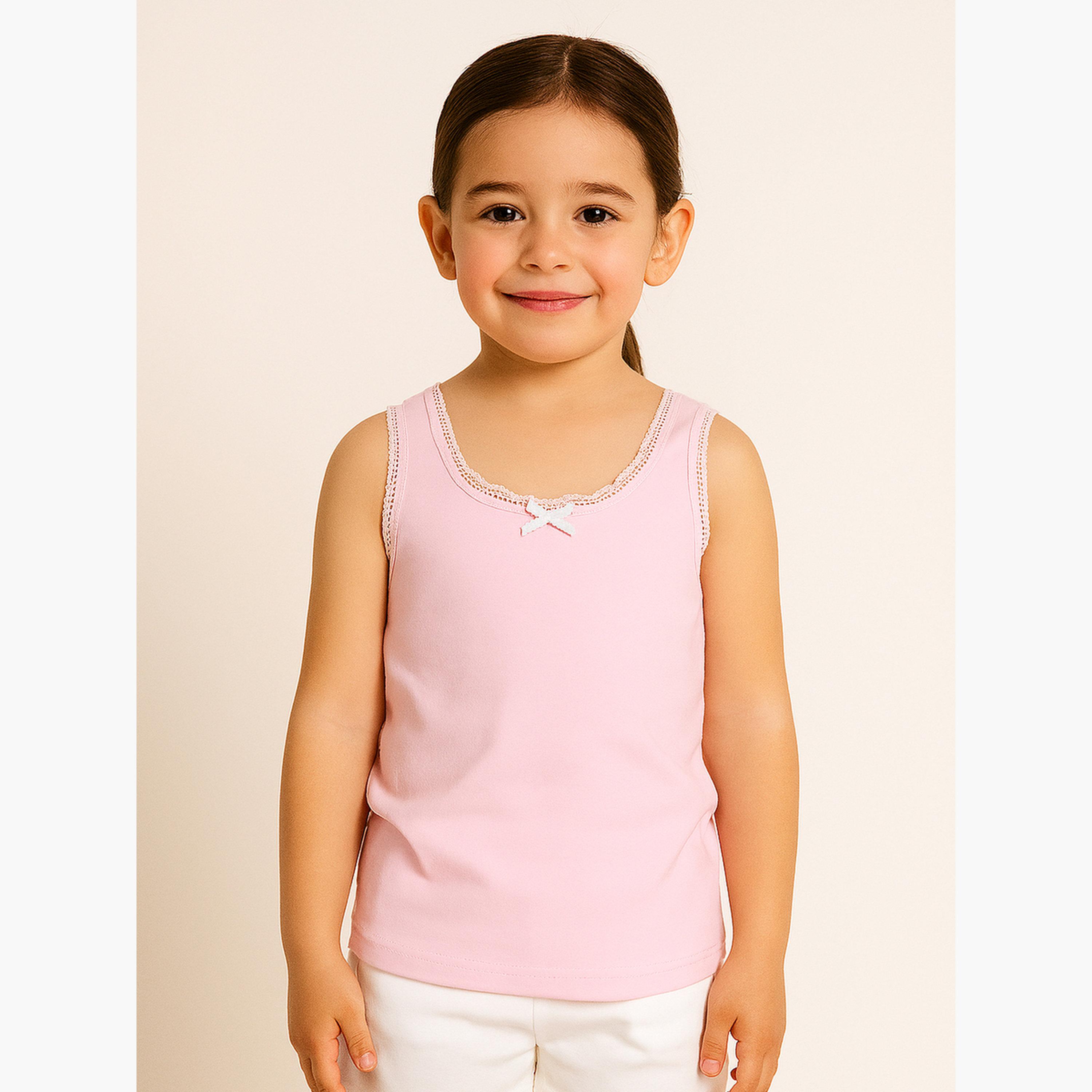 مجموعة من 3 قطع فيست قطن للبنات-girls-clothing-innerwear-image-2