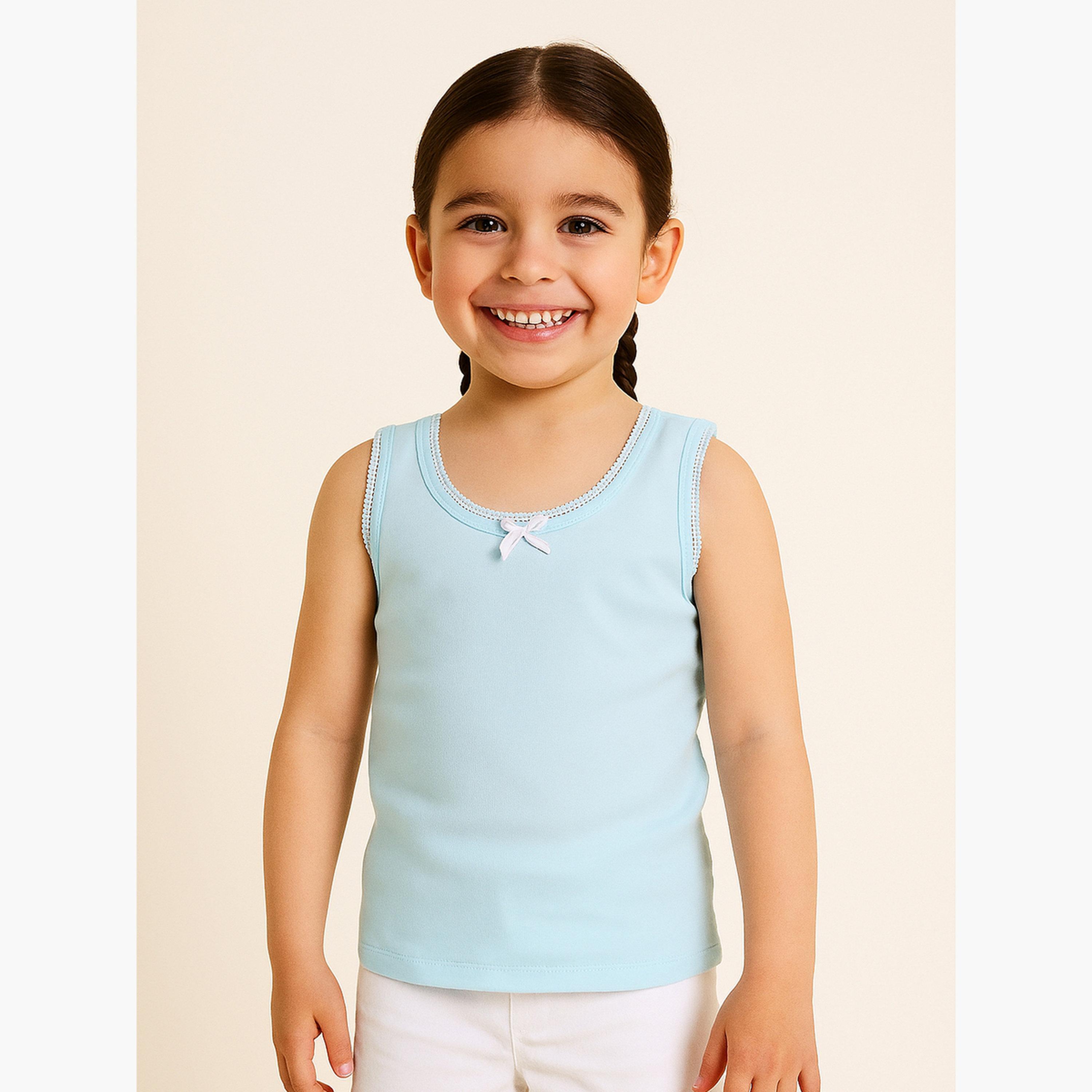 مجموعة من 3 قطع فيست قطن للبنات-girls-clothing-innerwear-image-3