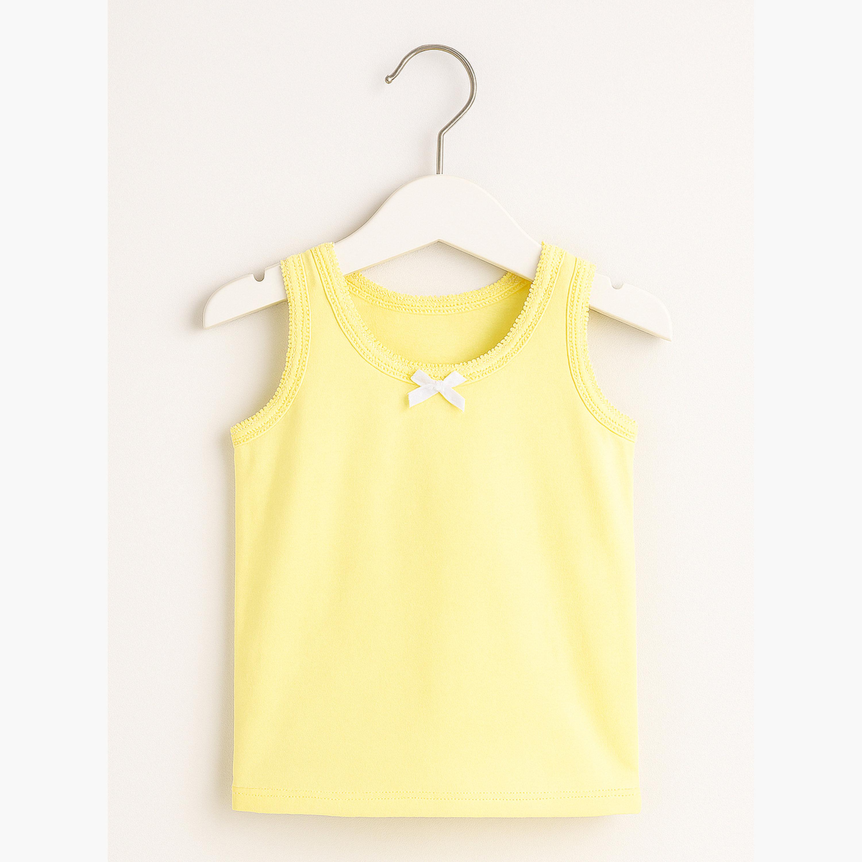 مجموعة من 3 قطع فيست قطن للبنات-girls-clothing-innerwear-image-5