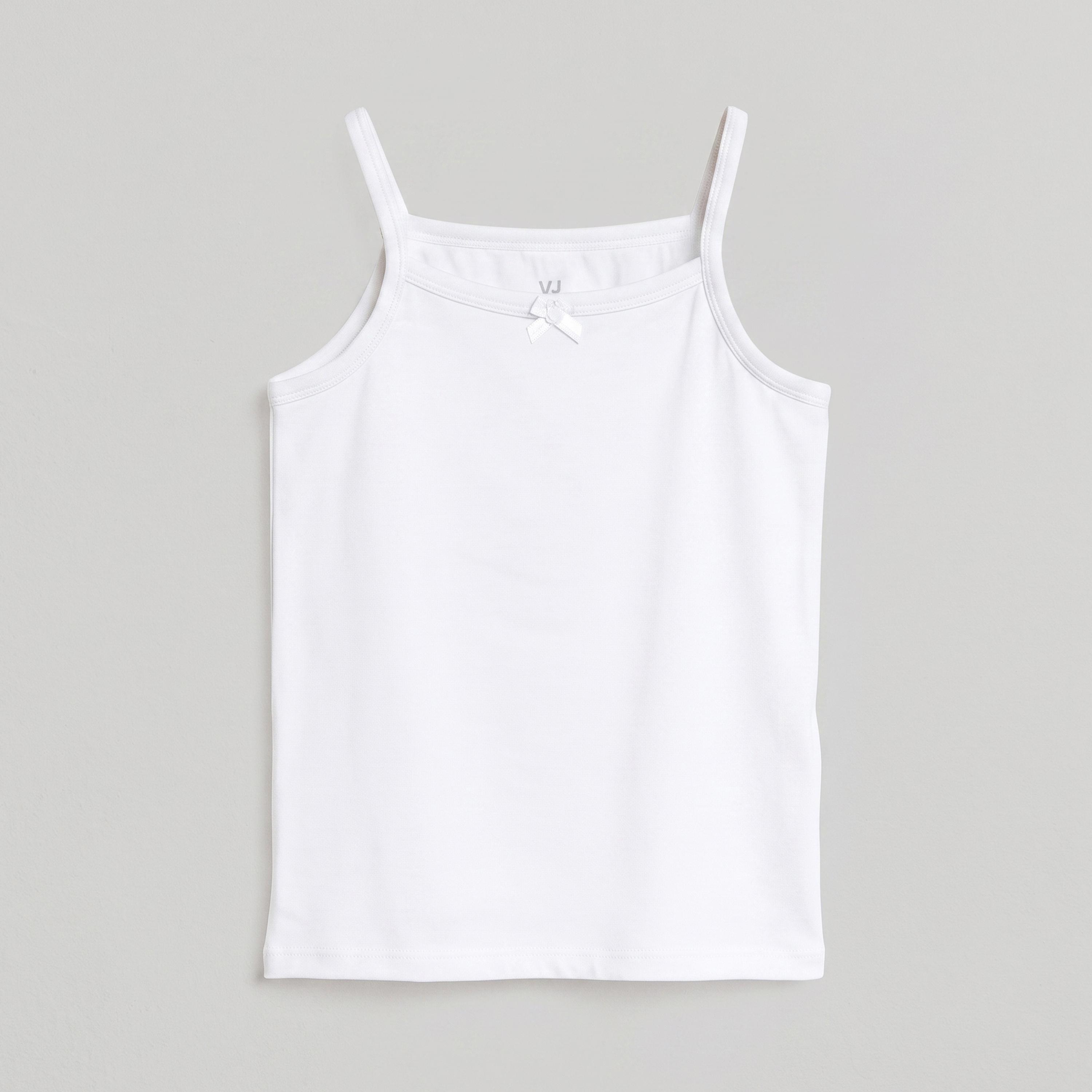 Victor and Jane X Styli Pack of 3 - Girls Cotton Camisole-girls-clothing-innerwear-image-6