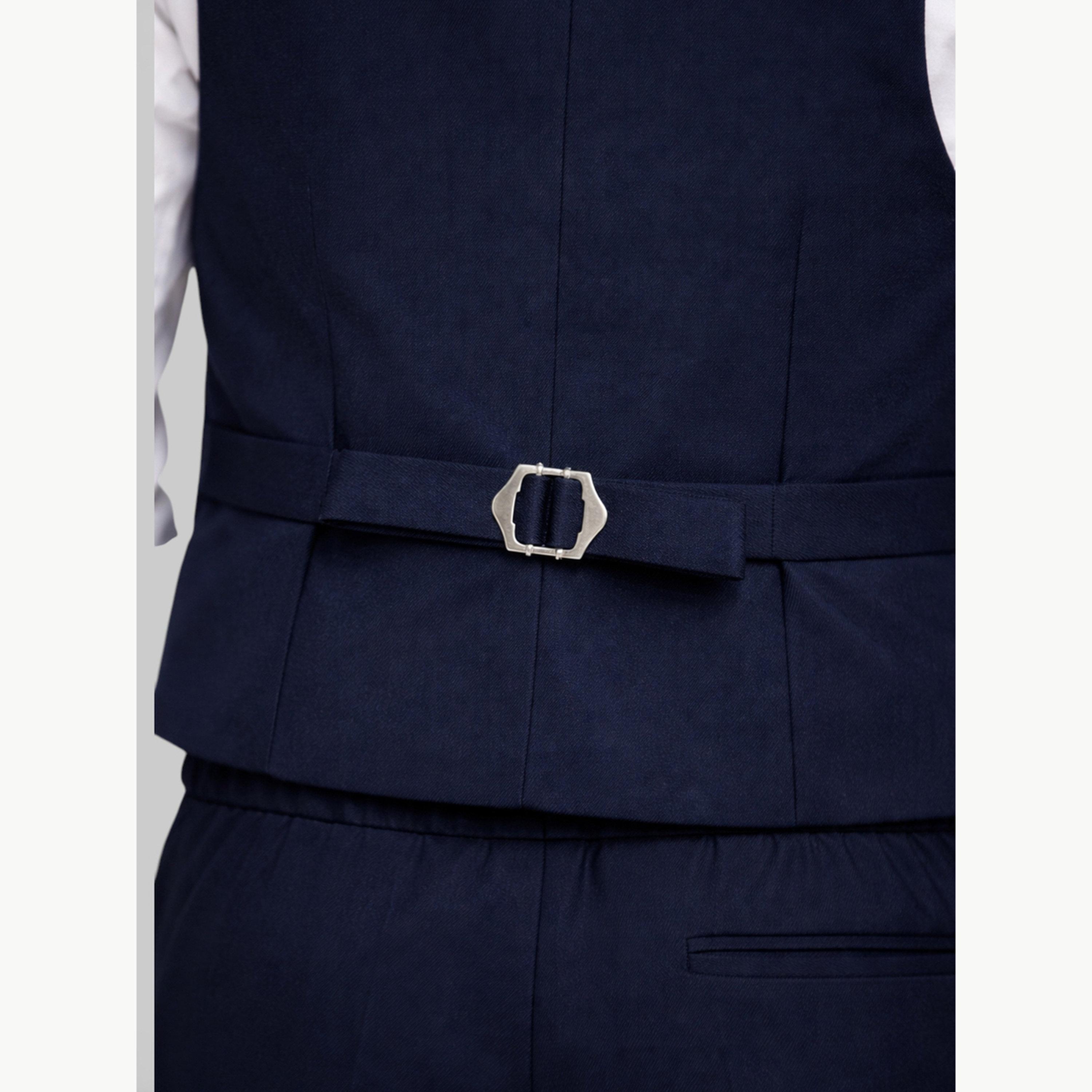 مجموعة من 3 قطع صدرية وقميص وبنطال مع فيونكة عنق للأولاد-boys-clothing-setsandcoords-image-6