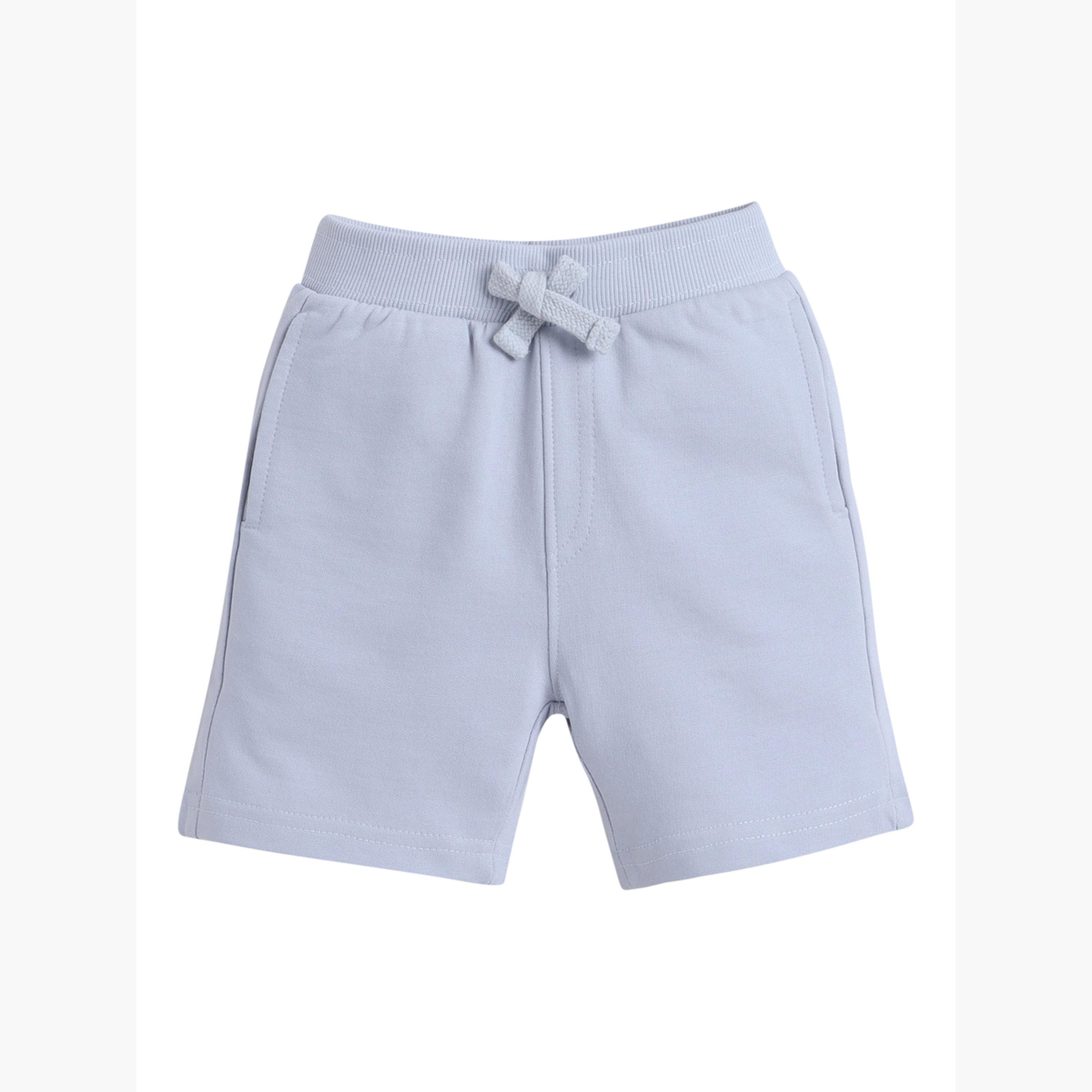 مجموعة من شورت وتيشيرت بياقة دائرية بطبعة-boys-clothing-setsandcoords-image-7