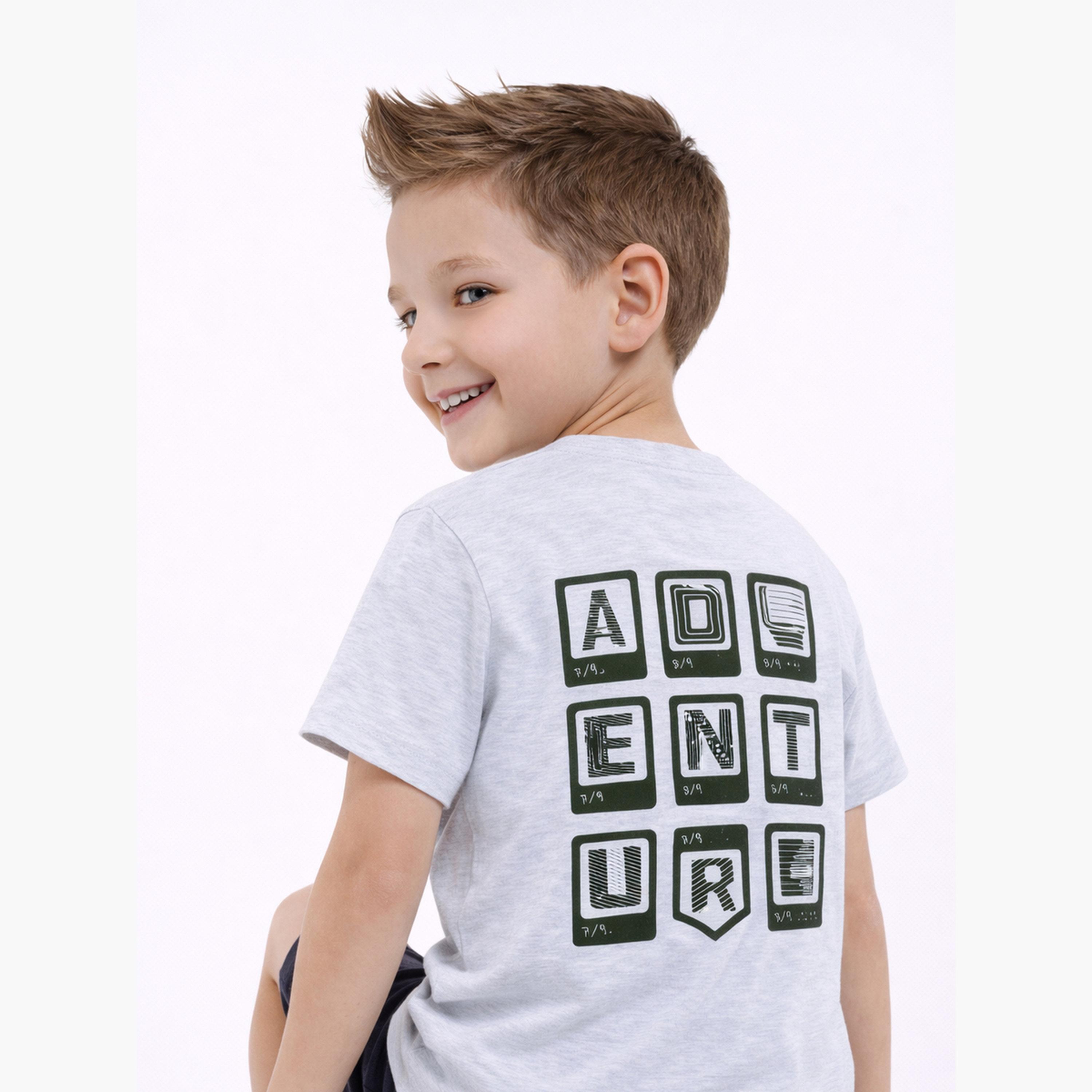 Victor and Jane X Styli Boys Graphic Print T-Shirt and Shorts Set-boys-clothing-setsandcoords-image-4