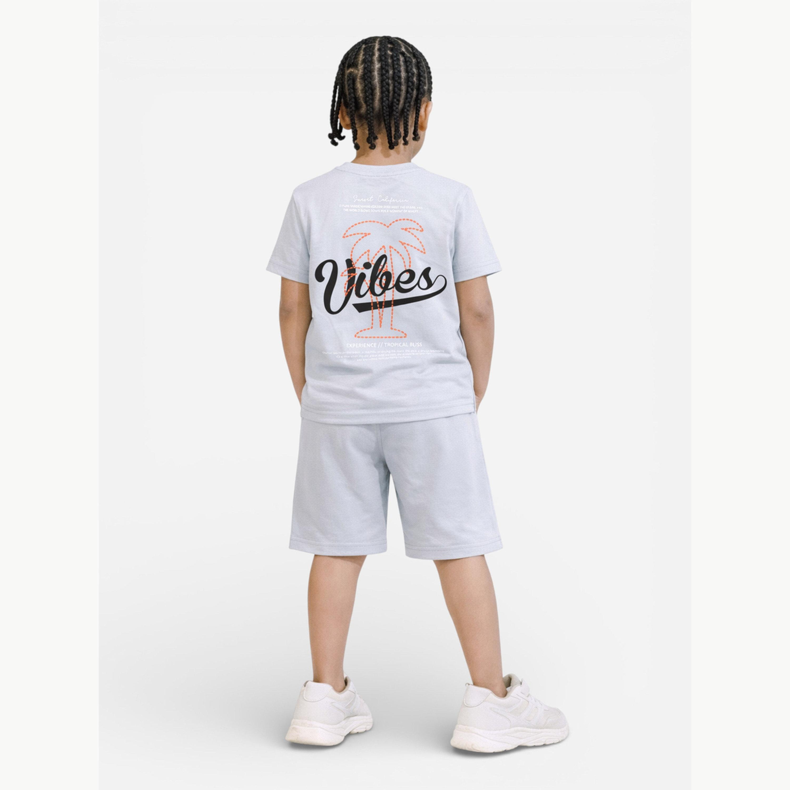 Victor and Jane X Styli Boys Vibes Printed T-Shirt and Shorts Set-boys-clothing-setsandcoords-image-5
