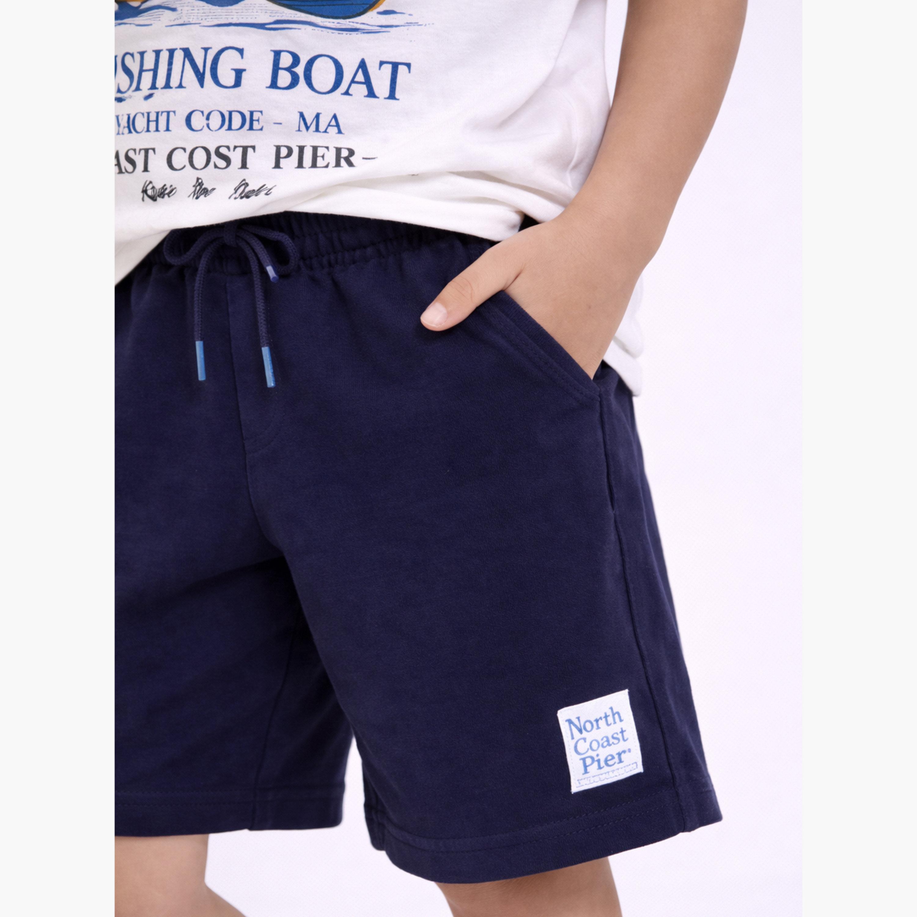مجموعة من شورت وتيشيرت بطبعة جرافيك-boys-clothing-setsandcoords-image-6