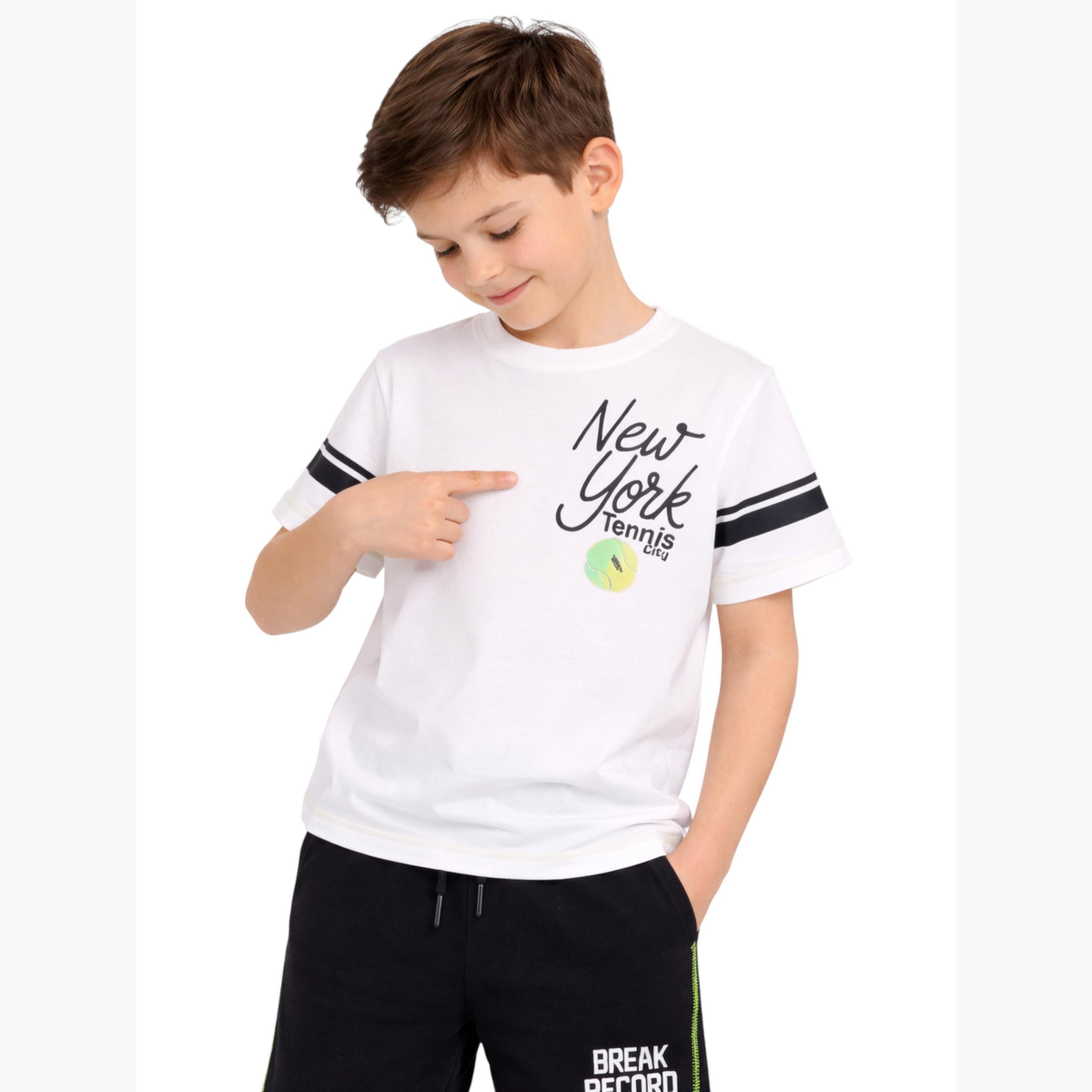 Victor and Jane X Styli Boys Cotton Graphic T-Shirt and Shorts Set-boys-clothing-setsandcoords-image-4