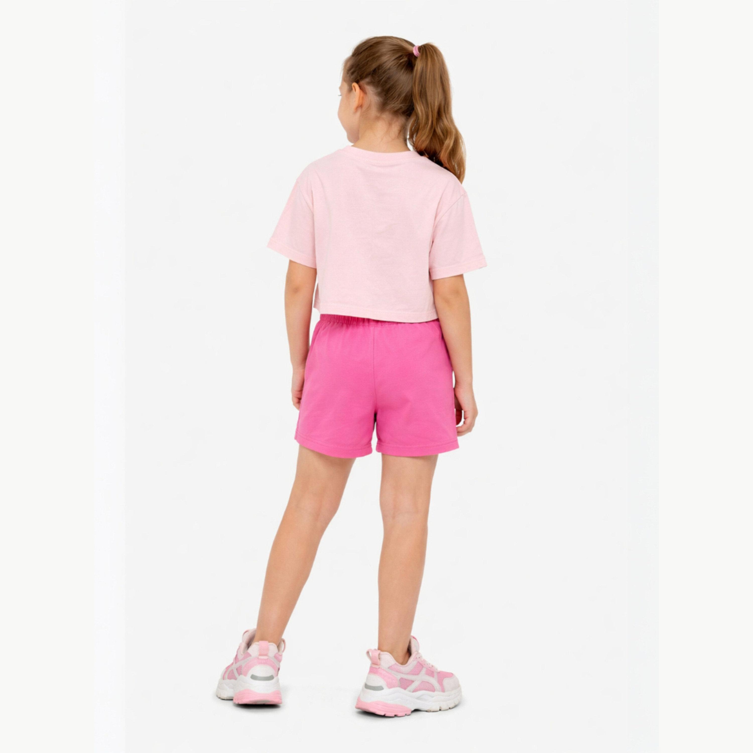 مجموعة من شورت وتيشيرت بطبعة البطيخ للبنات-girls-clothing-setsandcoords-image-4