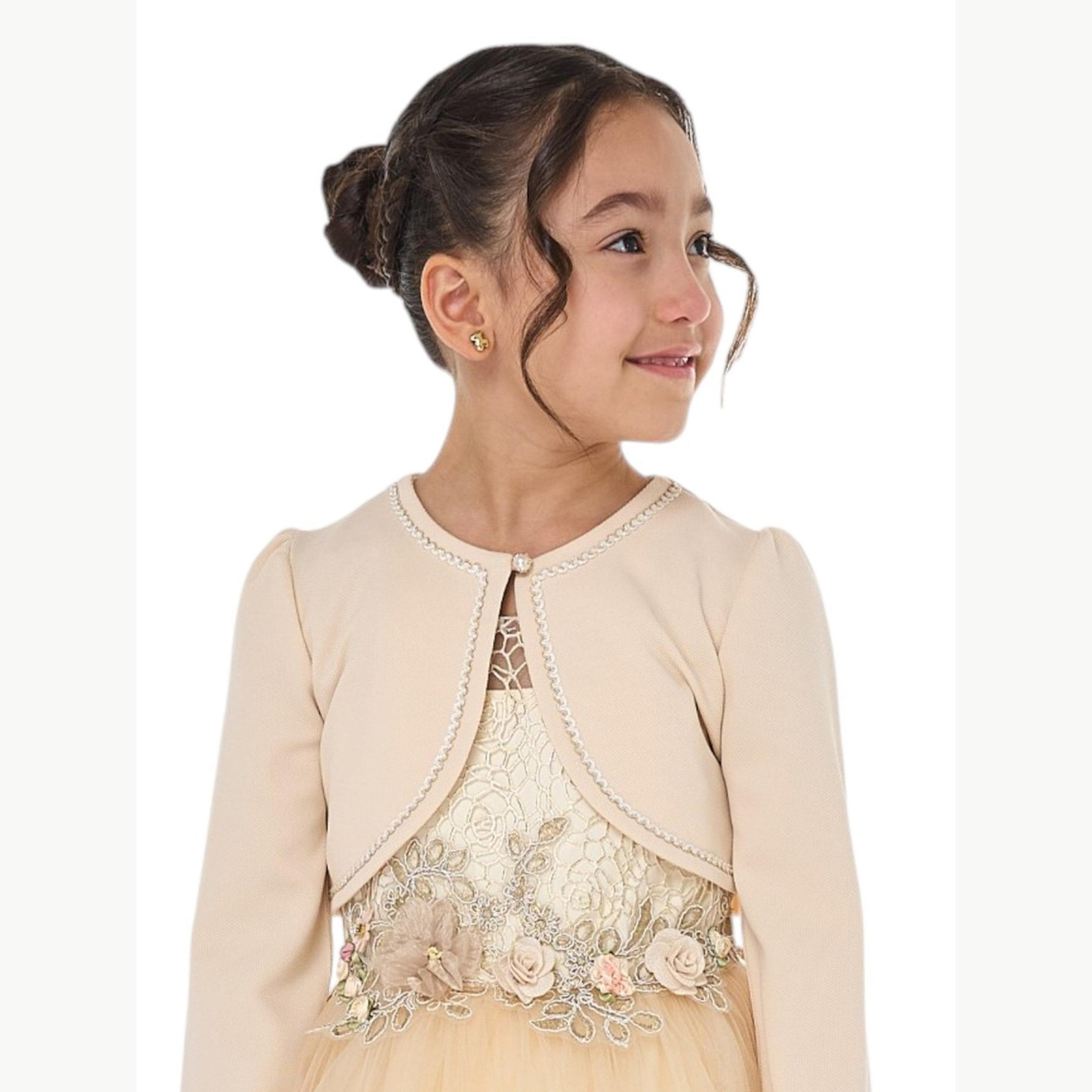 كارديجان قصير بتفاصيل درزات للبنات-girls-clothing-jumpersandcardigans-image-2