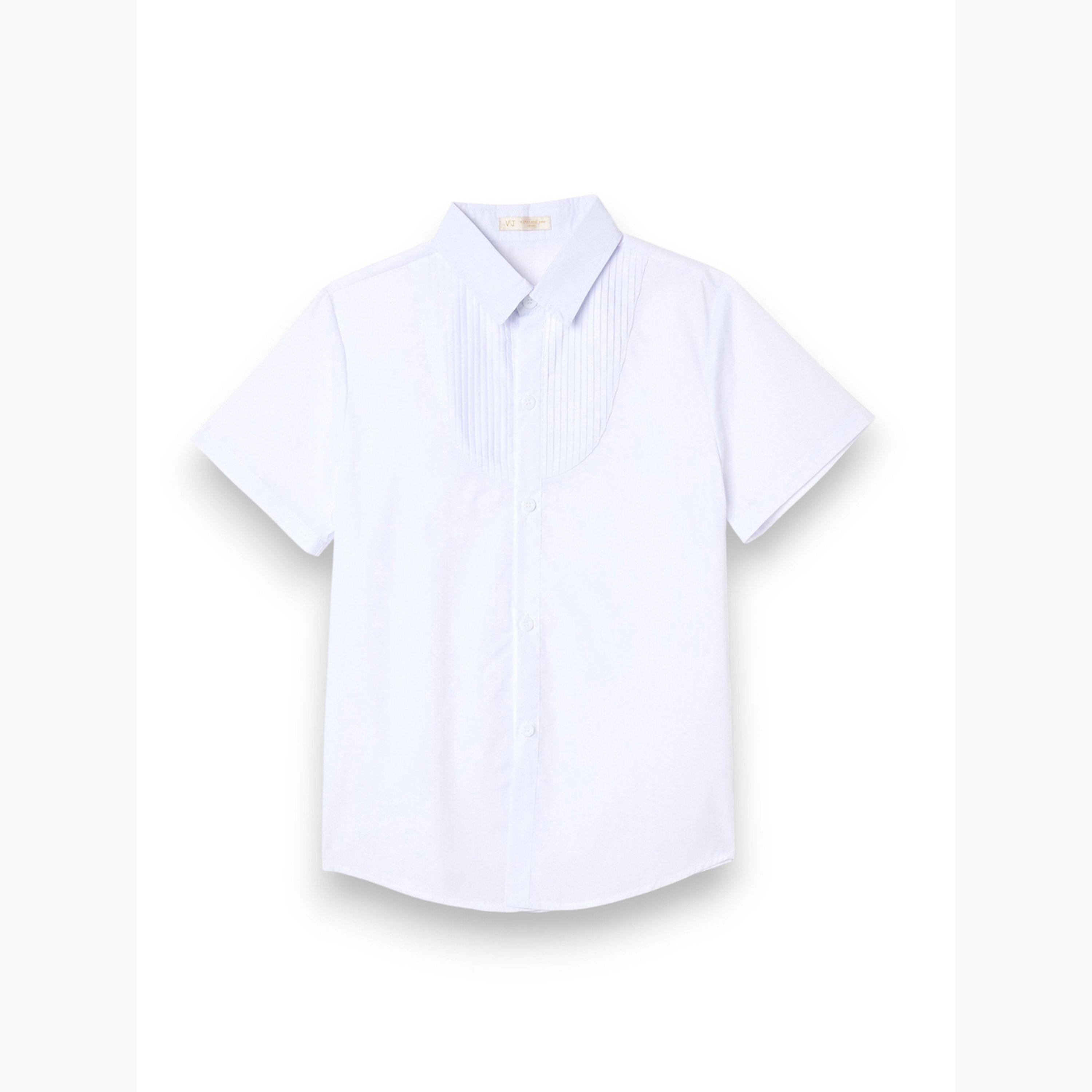 مجموعة من 4 قطع صدرية وقميص وبنطال مع فيونكة عنق للأولاد-boys-clothing-setsandcoords-image-5