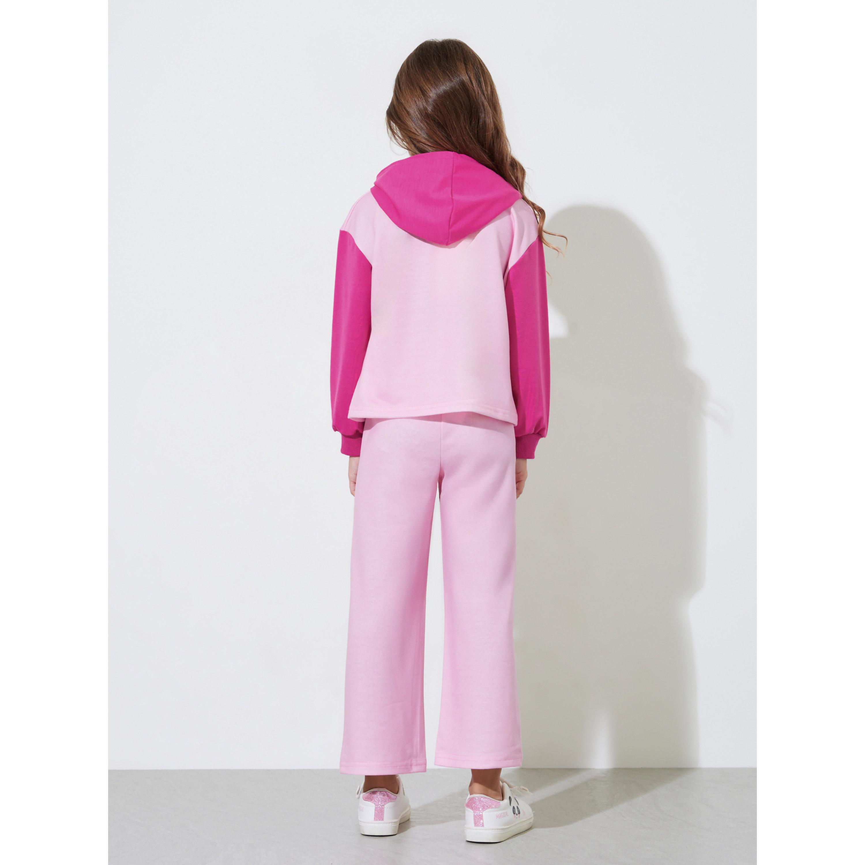Styli Girls Pink Graphic Print Oversized Hoodie and Joggers Set-girls-clothing-setsandcoords-image-4