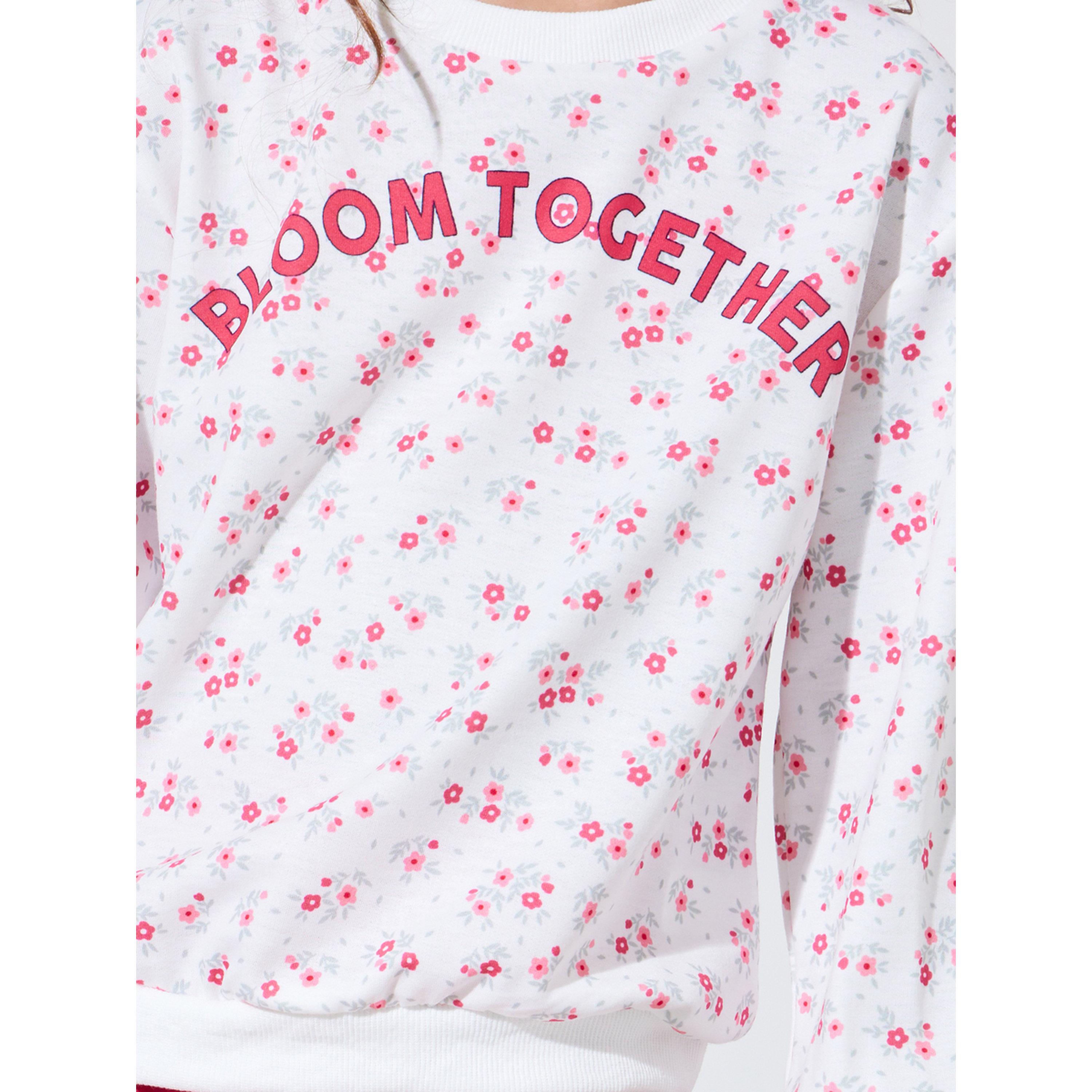 Styli Girls Floral Print Oversized Sweatshirt and Solid Wide leg Joggers Set-girls-clothing-setsandcoords-image-5