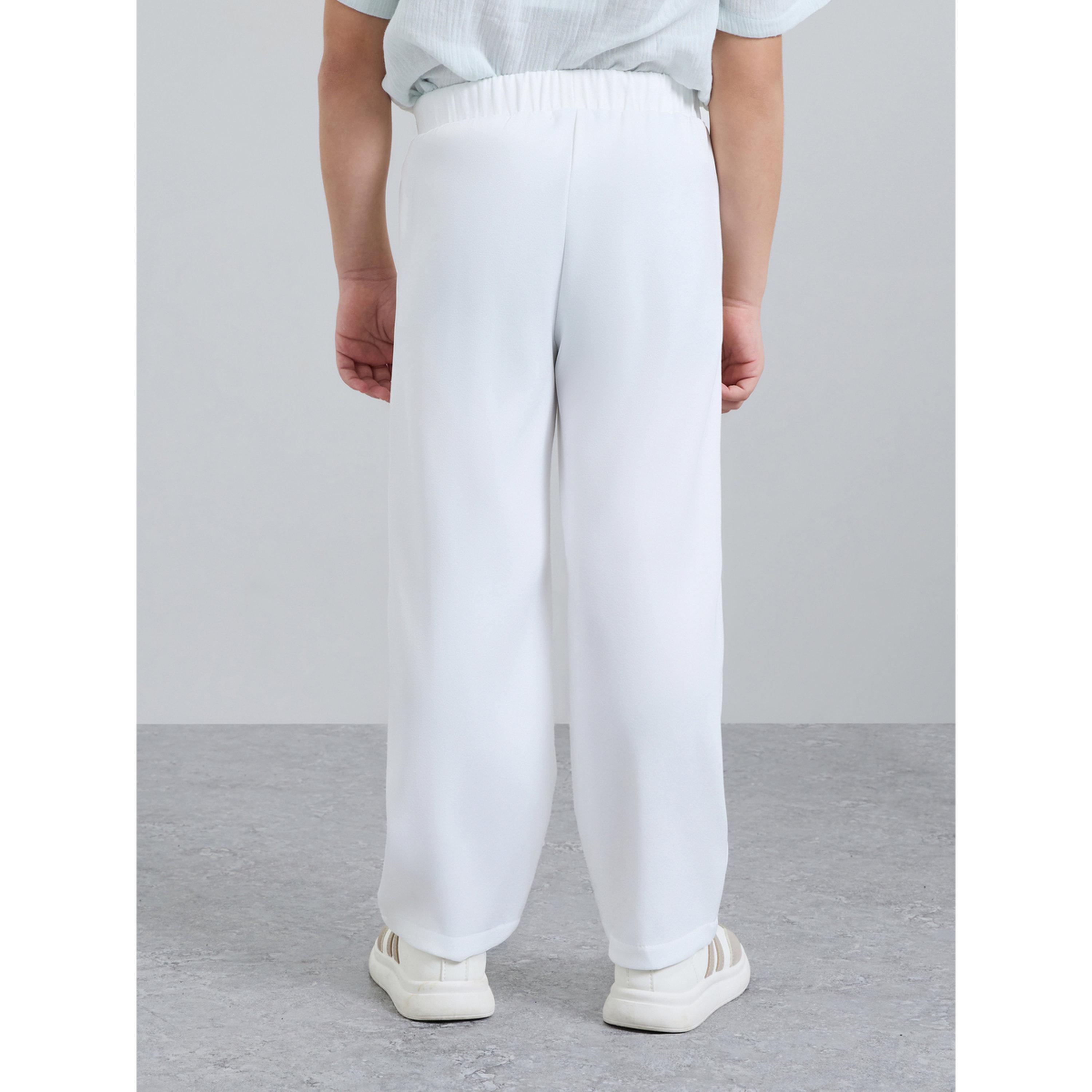بنطال بقصة عادية وأرجل بقصة مستقيمة أوف وايت للأولاد-boys-clothing-bottoms-trousers-image-4