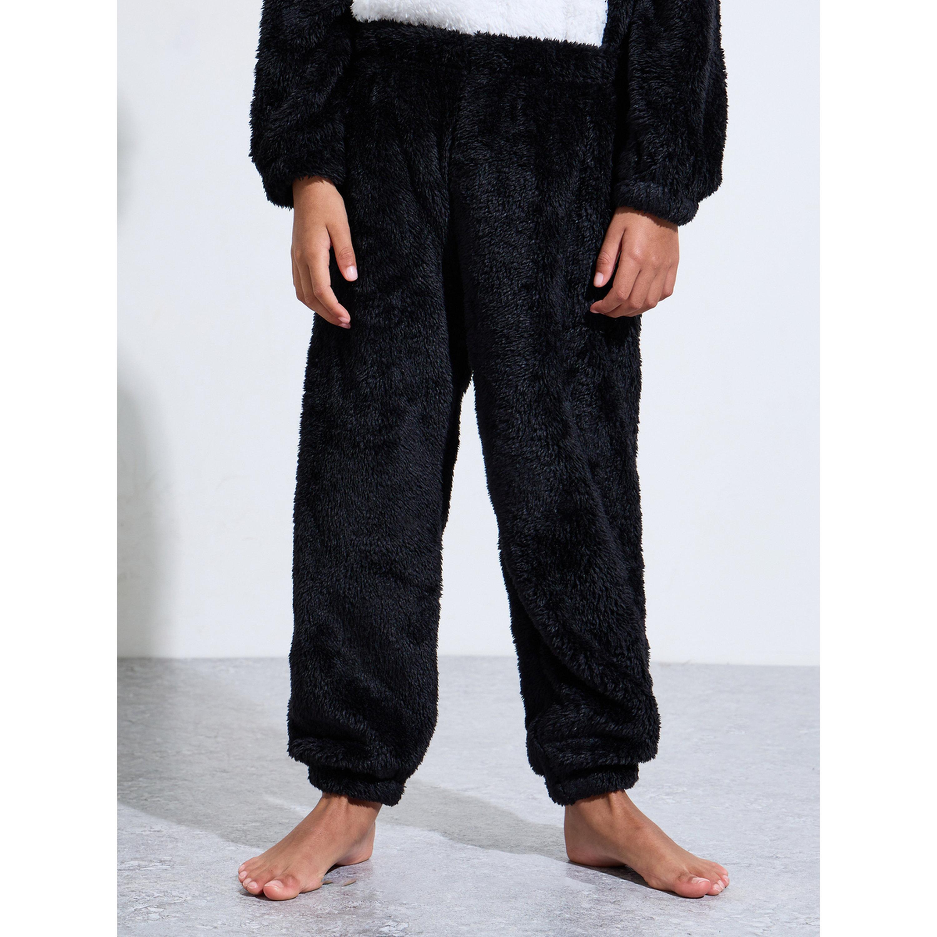 طقم بيجاما فرو بتطريز باندا للأولاد-boys-clothing-nightwear-image-5