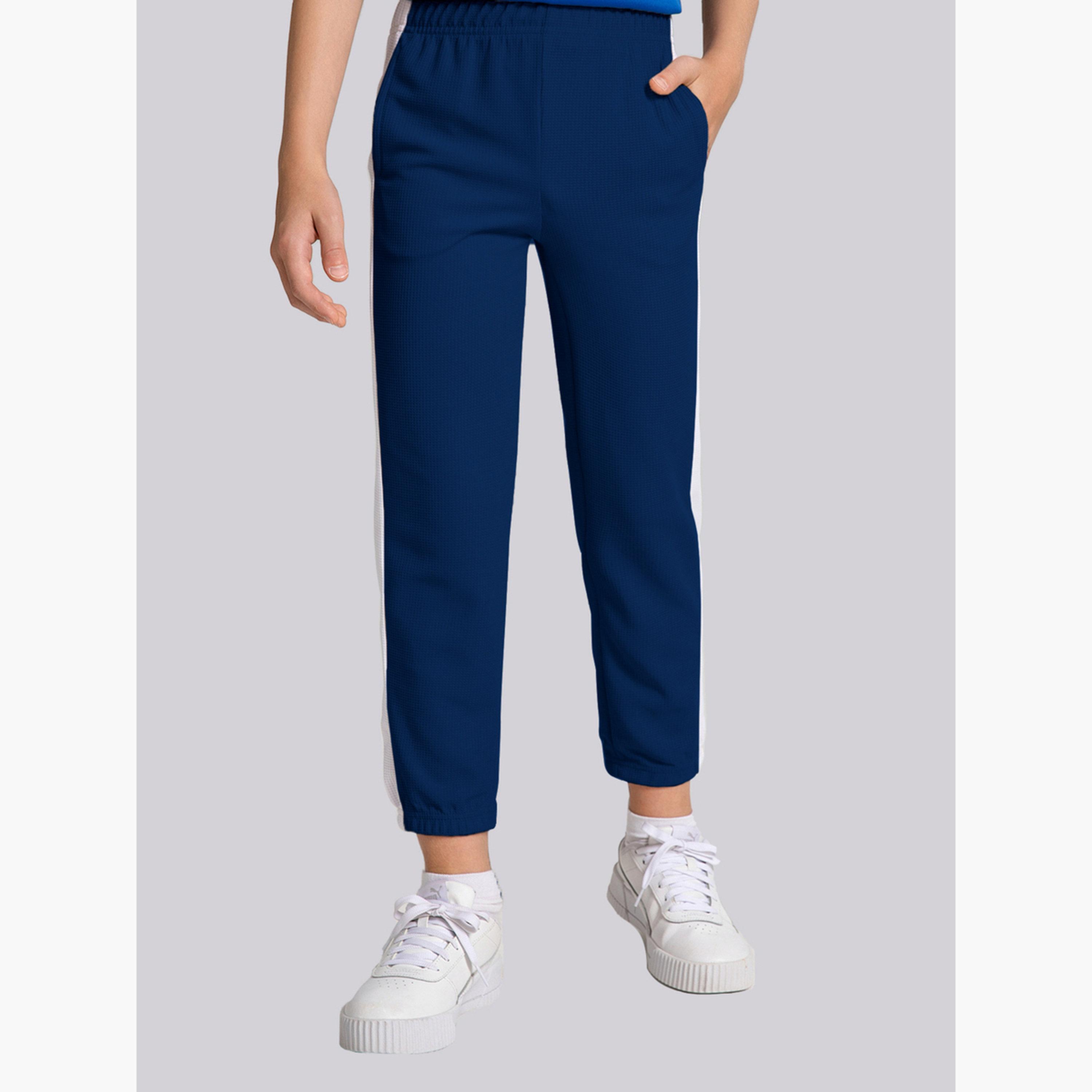 جوغر محبوك بوليستر بقصة ضيقة للأولاد-boys-clothing-bottoms-joggersandtrackpants-image-2