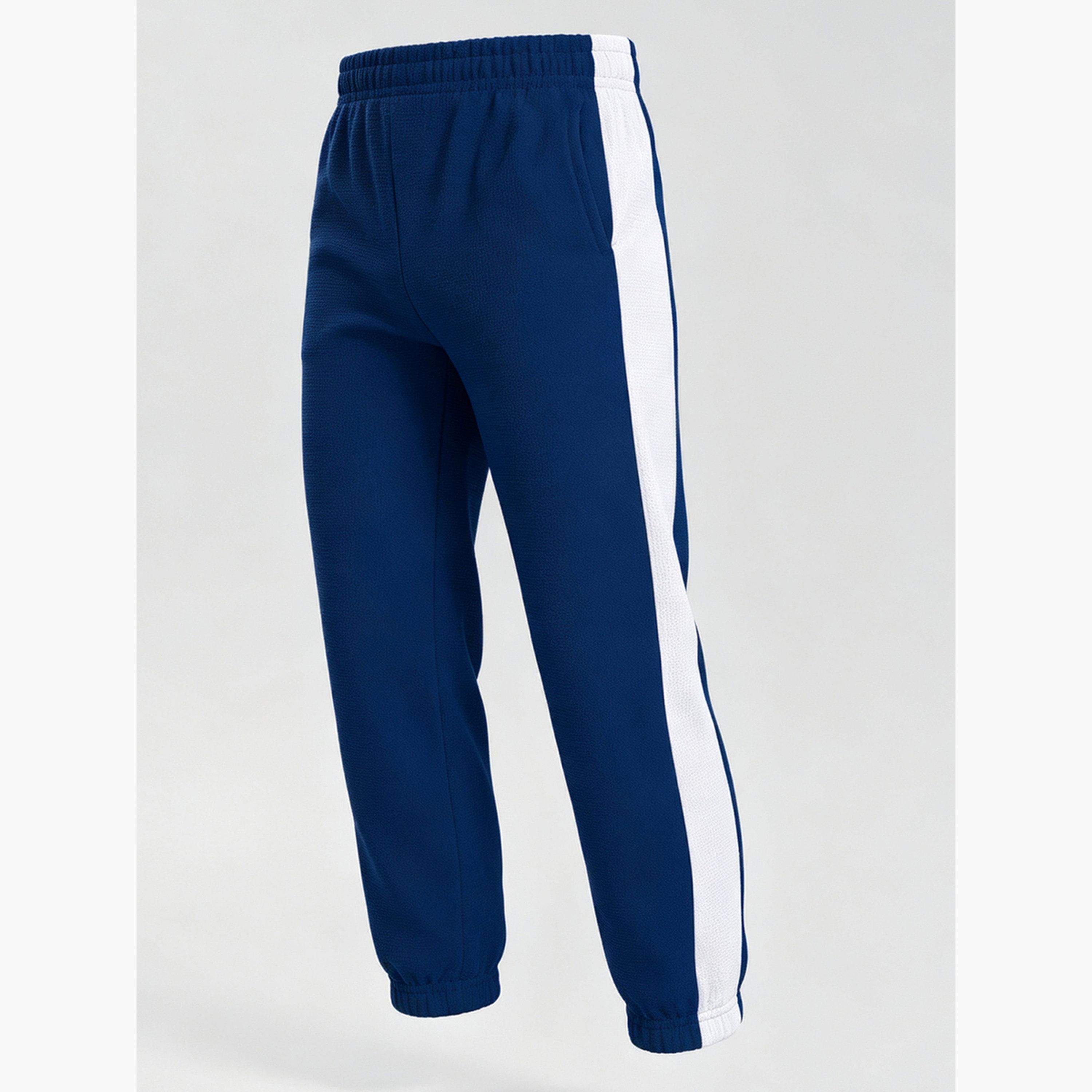 جوغر محبوك بوليستر بقصة ضيقة للأولاد-boys-clothing-bottoms-joggersandtrackpants-image-5