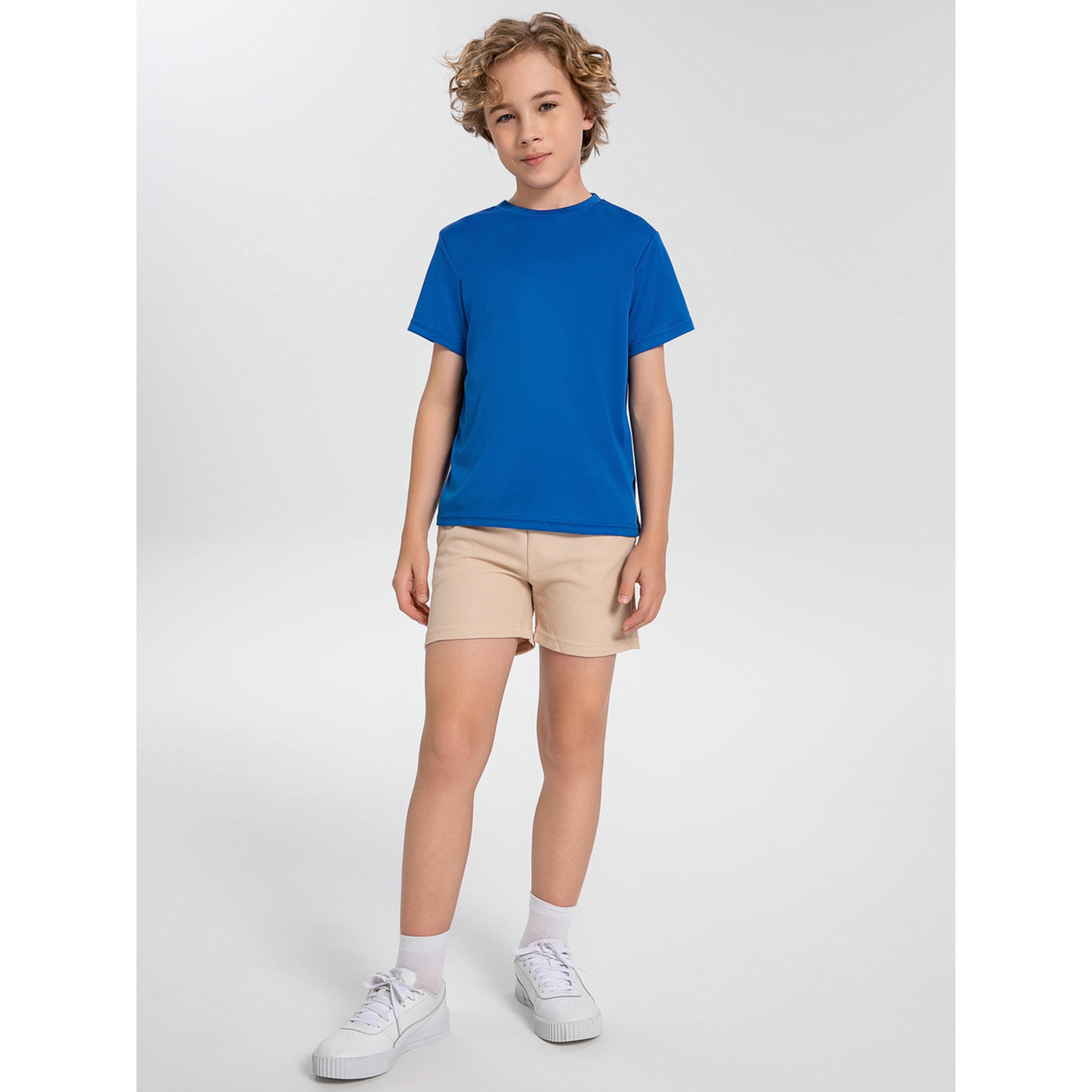 شورت محبوك برباط للأولاد لون بيج-boys-clothing-bottoms-shorts-image-2