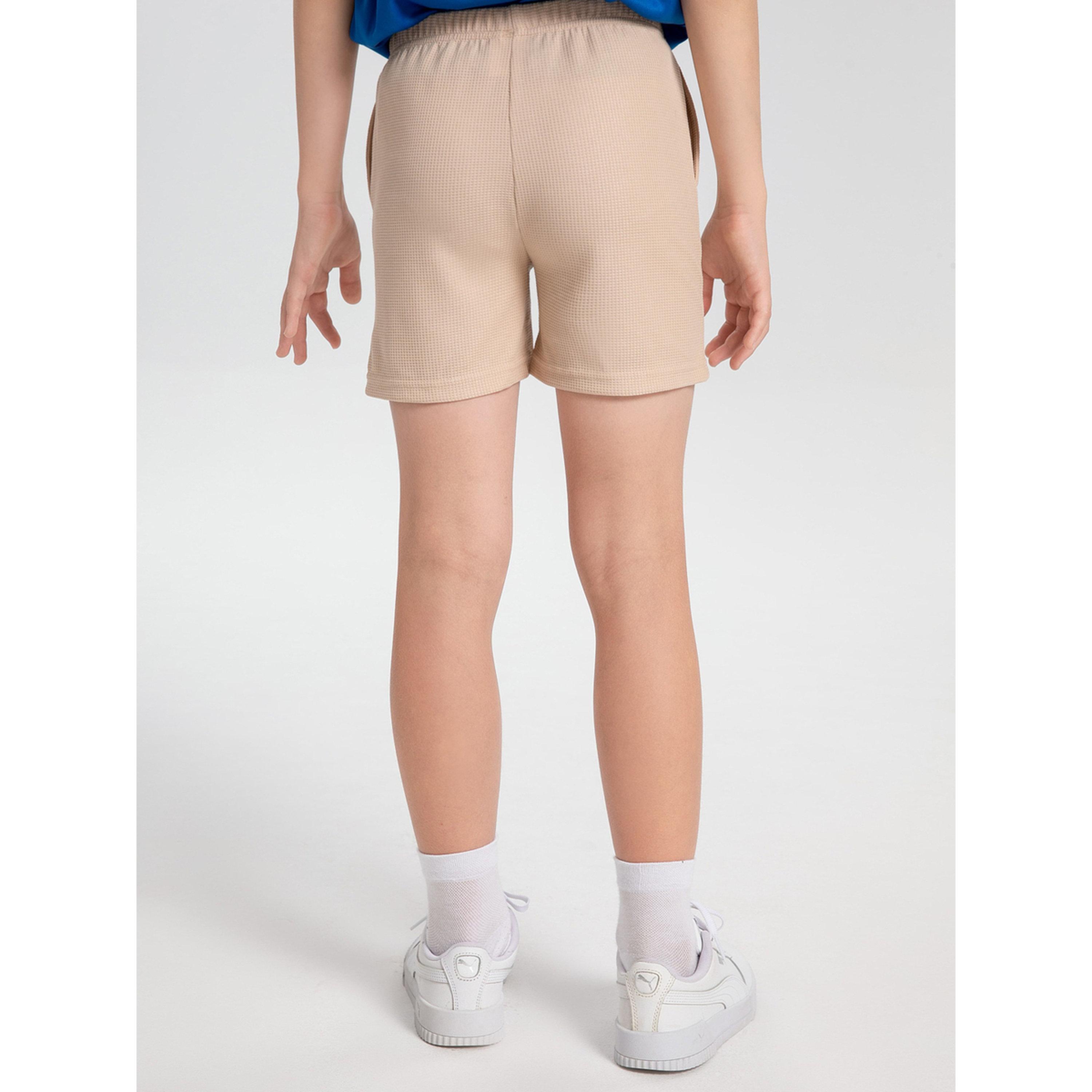شورت محبوك برباط للأولاد لون بيج-boys-clothing-bottoms-shorts-image-5
