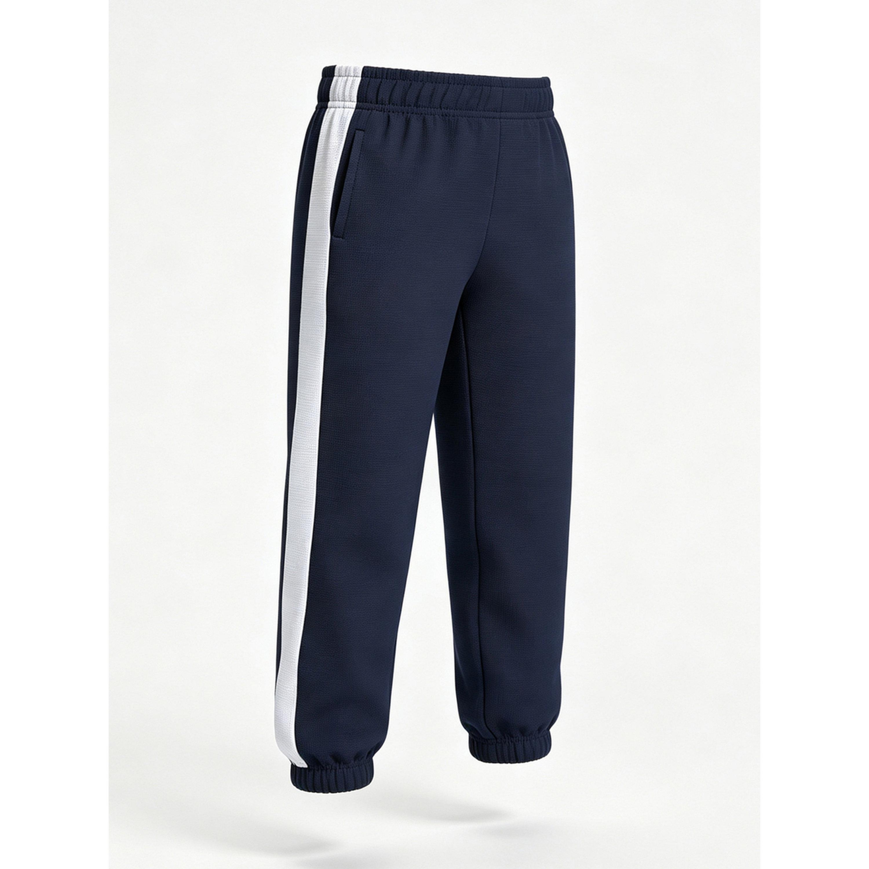 Take Two Kids Plain Polyester Joggers-boys-clothing-bottoms-joggersandtrackpants-image-5