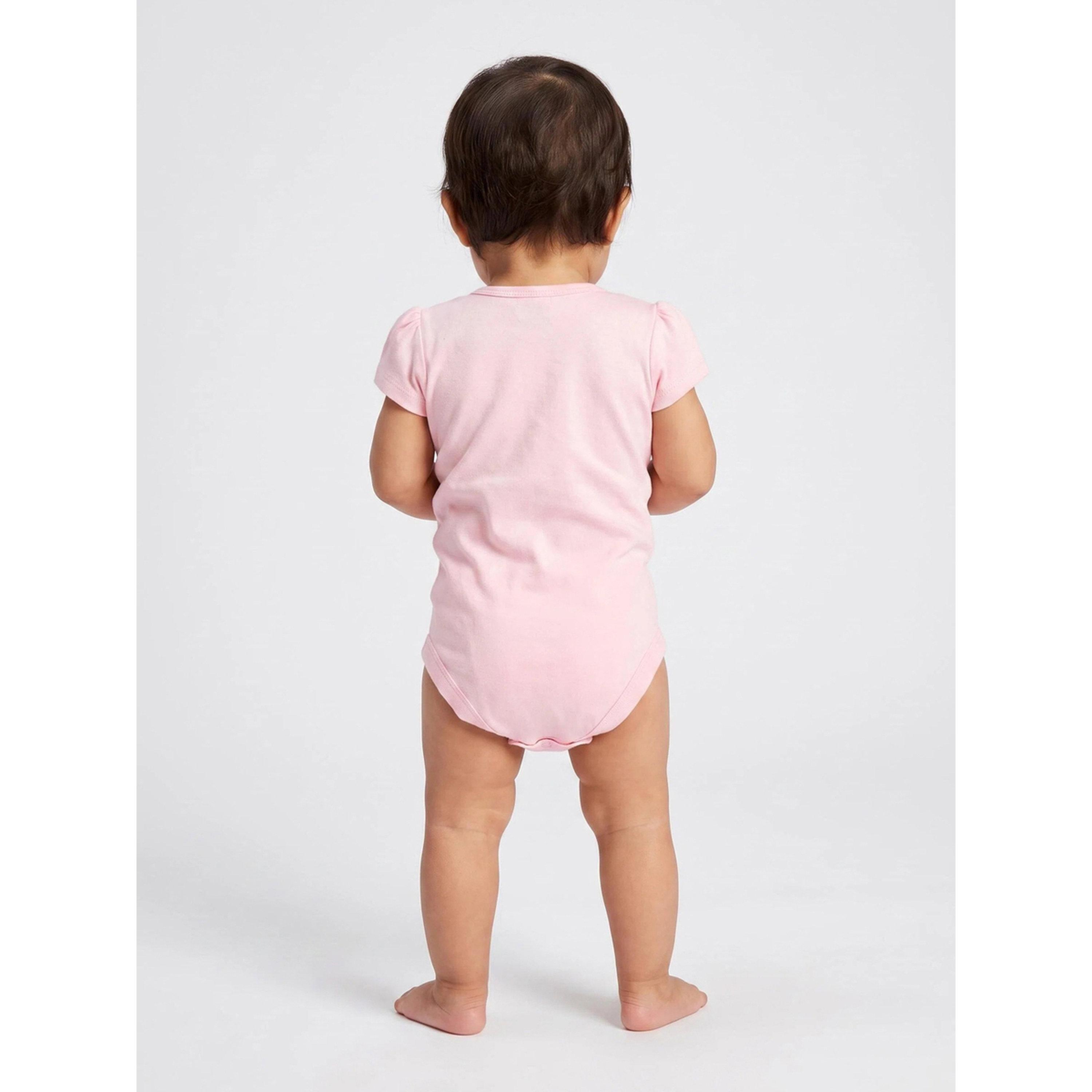 Styli Baby Girl Pink Graphic print Short Sleeves Romper-girls-clothing-rompers-image-3