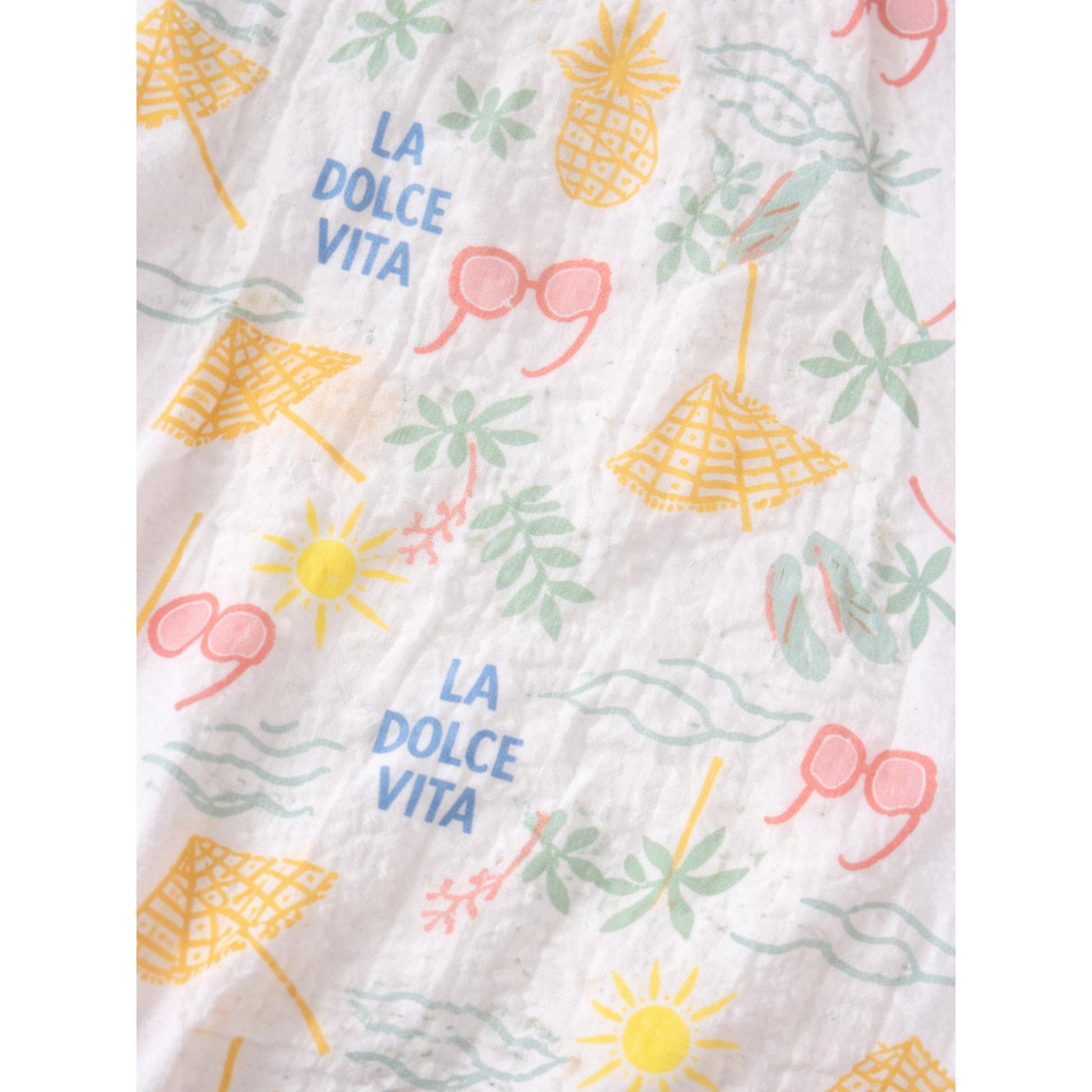 Victor and Jane X Styli 3-Piece Girls Printed Cotton Top and Ruffle Shorts with Glasses Set-girls-clothing-setsandcoords-image-8