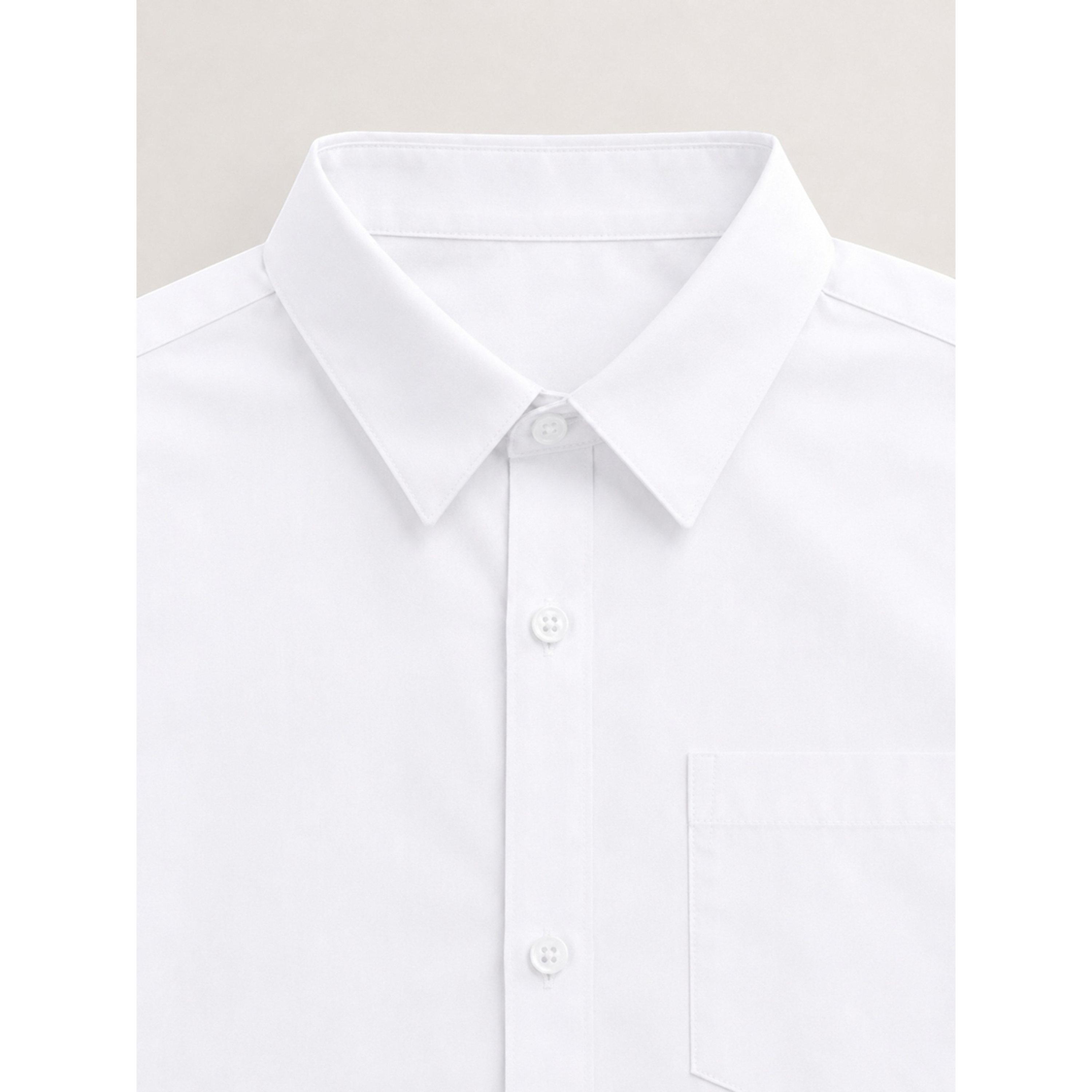 قميص مدرسي بأكمام طويلة للأولاد باللون الأبيض-boys-clothing-schoolwear-shirts-image-3