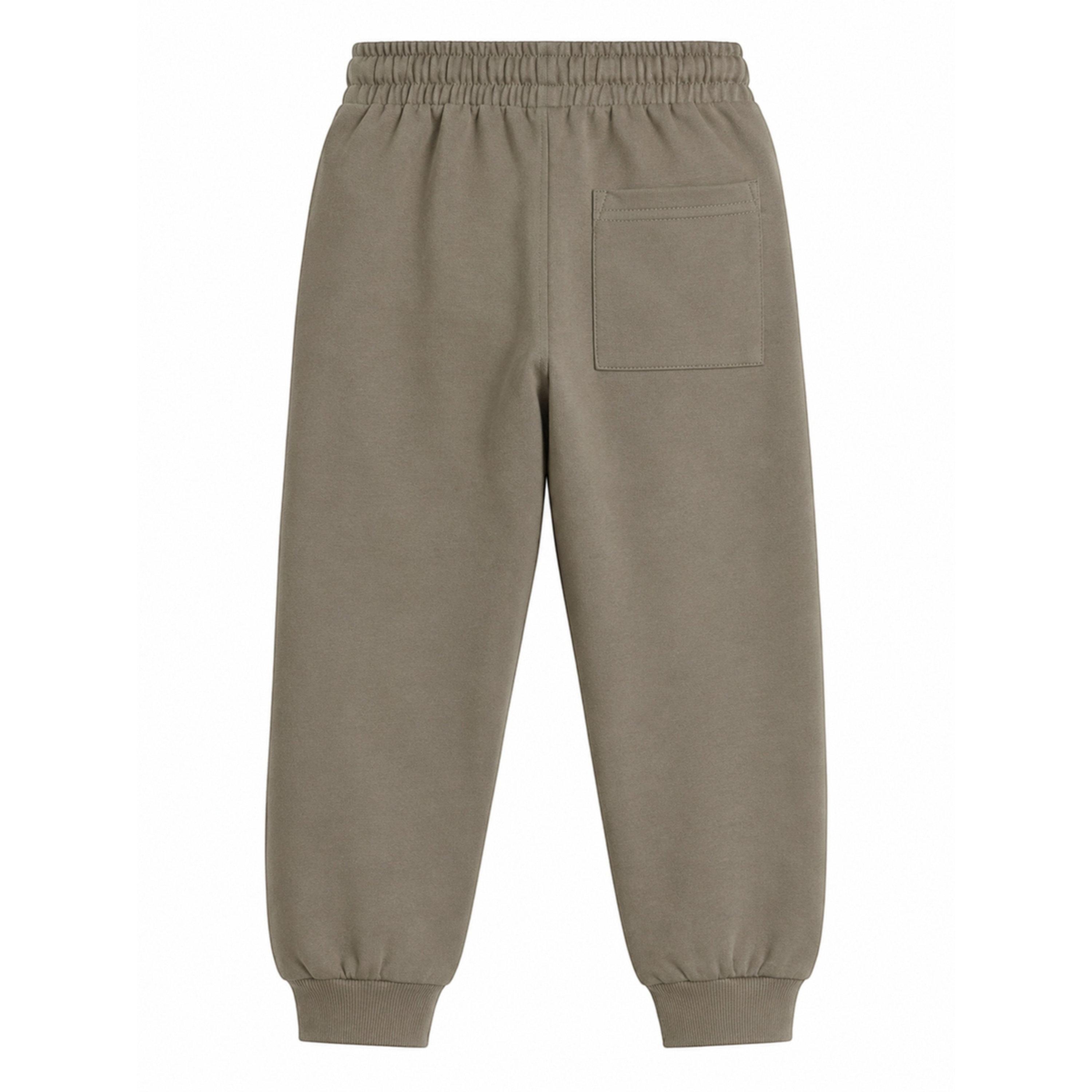 جوغر بقصة مريحة ورباط للأولاد باللون الزيتي-boys-clothing-bottoms-joggersandtrackpants-image-5