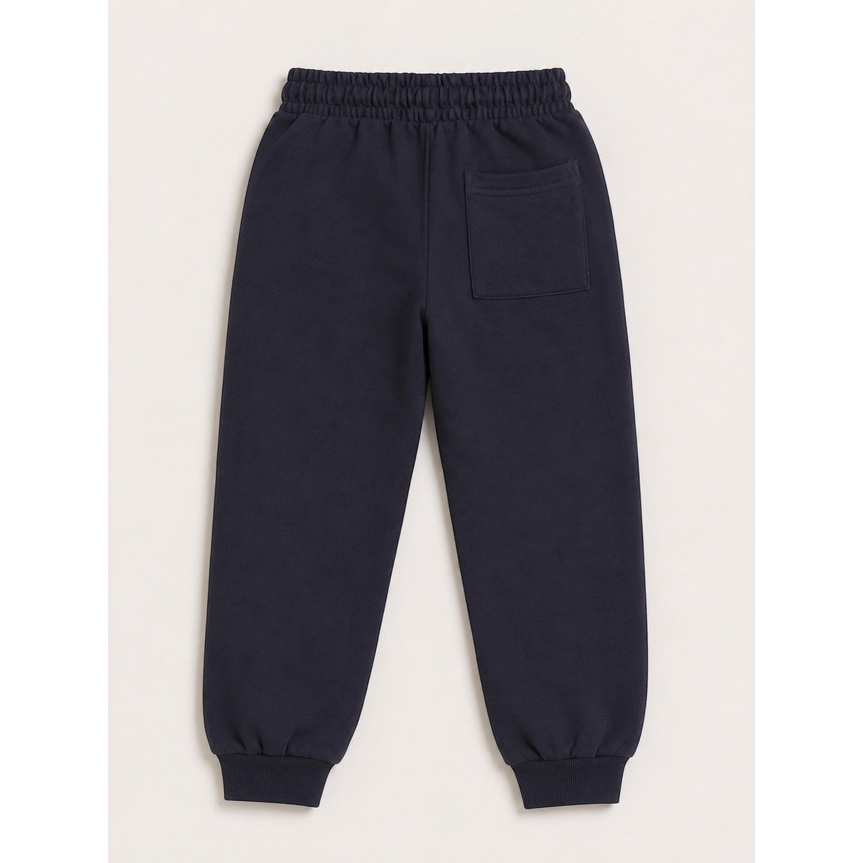 جوغر بقصة مريحة ورباط للأطفال باللون الأسود-boys-clothing-bottoms-joggersandtrackpants-image-5