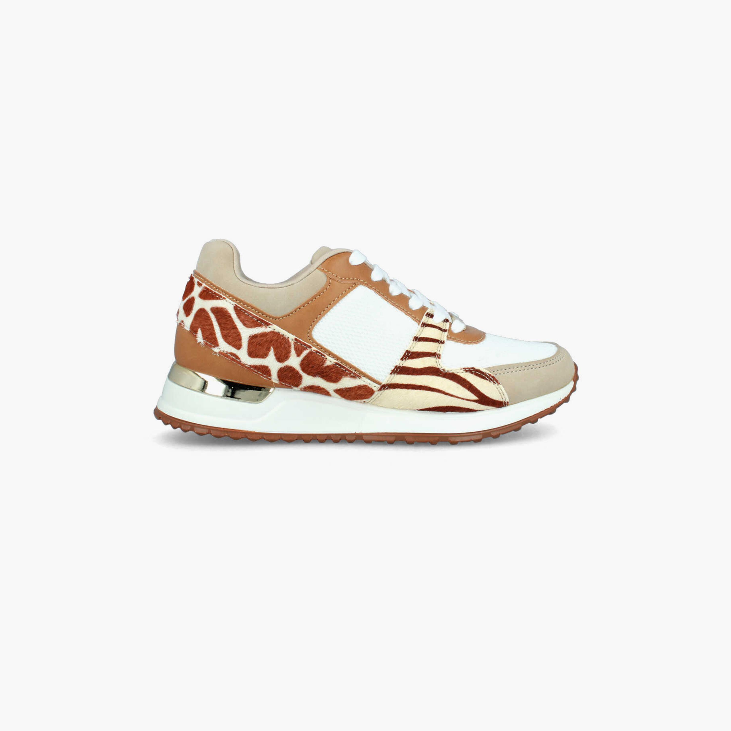 Menbur Women's Animal Print Low Ankle Sneakers | 21312-women-shoes-sneakers-image-1