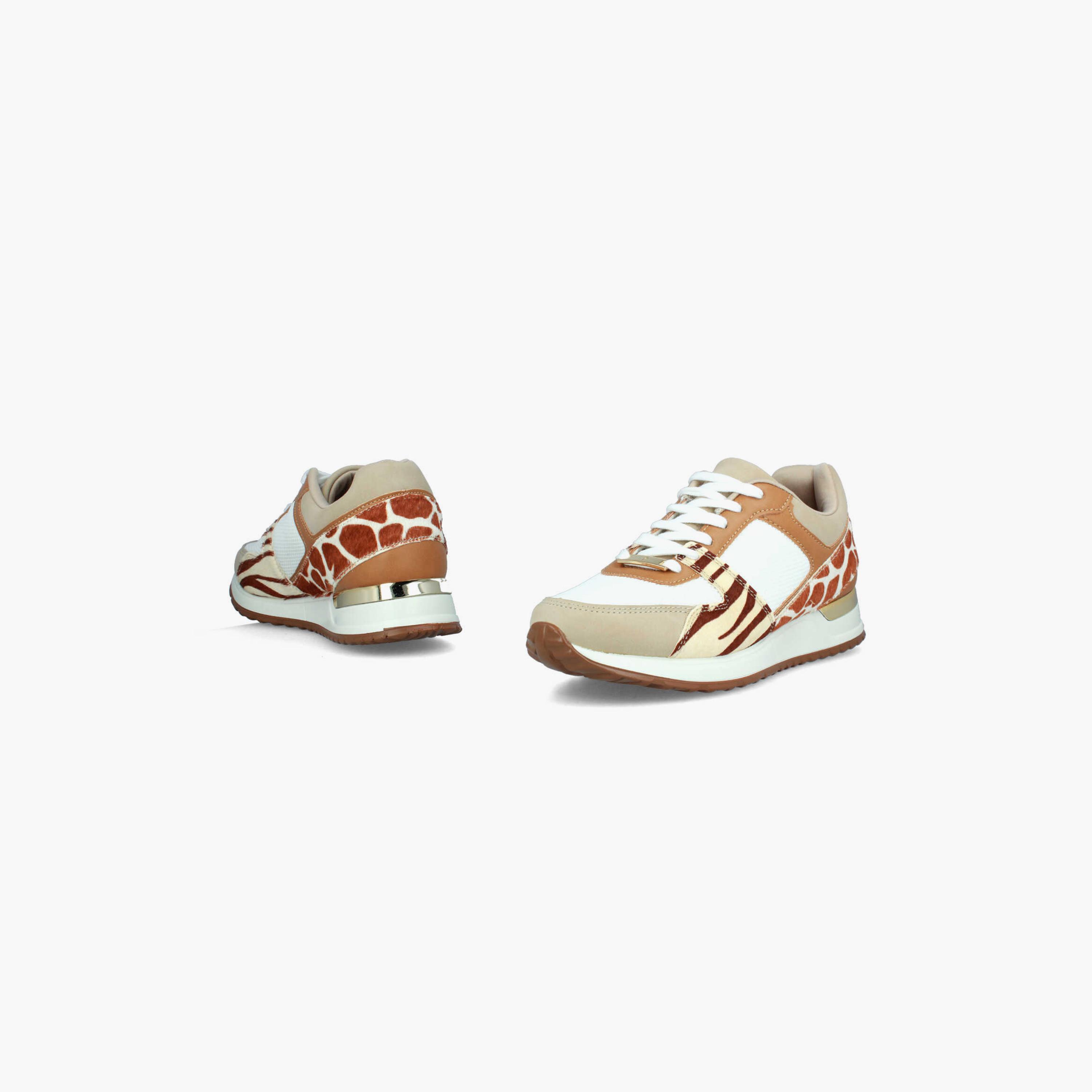 Menbur Women's Animal Print Low Ankle Sneakers | 21312-women-shoes-sneakers-image-4