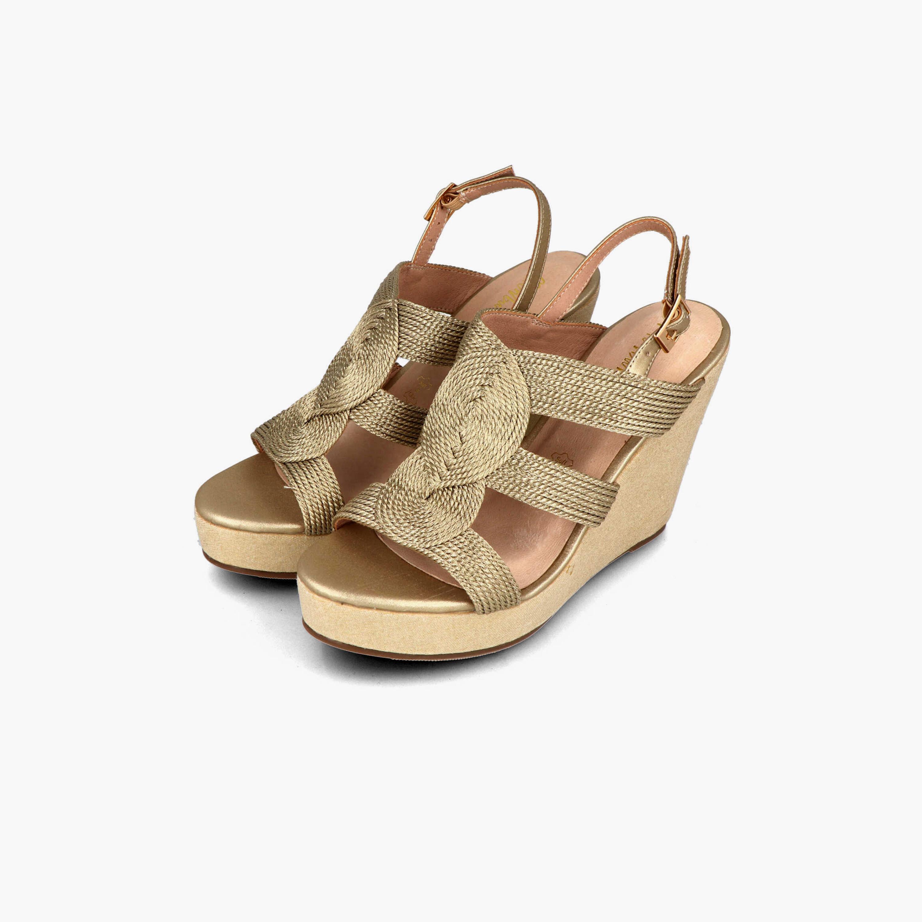 Menbur Women's Woven Open Toe Wedges | 21314-women-shoes-heels-image-2
