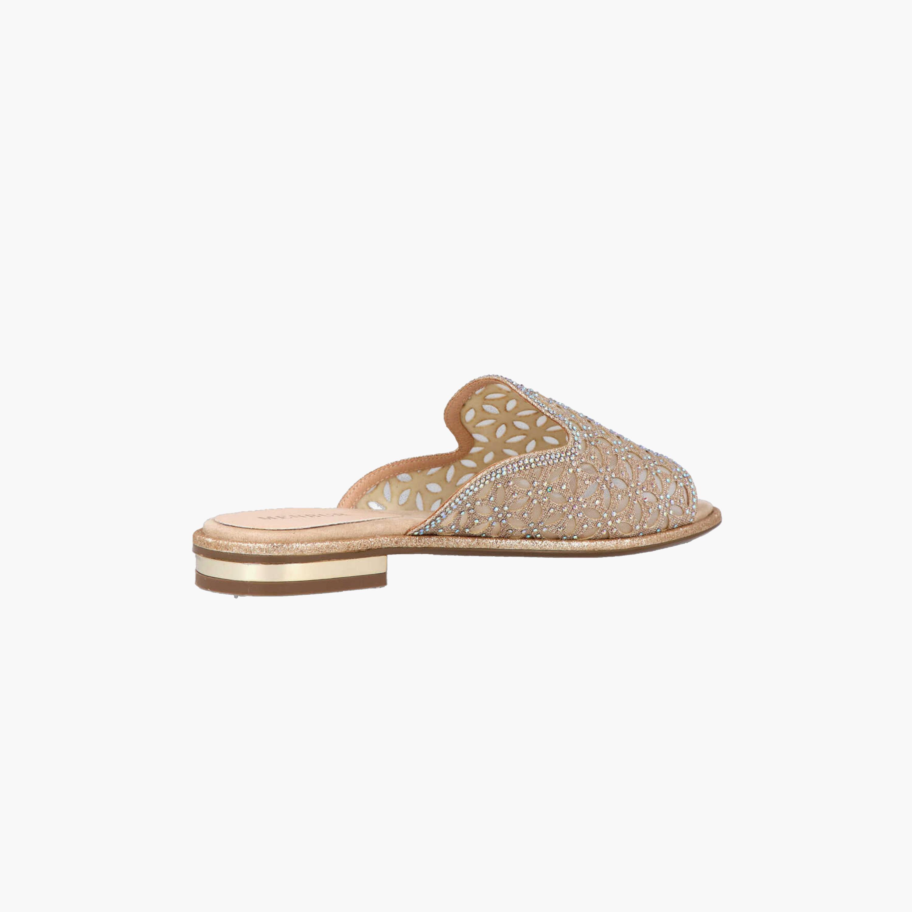 Menbur Women's Glitter Slide Sandals with Rhinestone Accent | 21325-women-shoes-sandals-flats-image-3