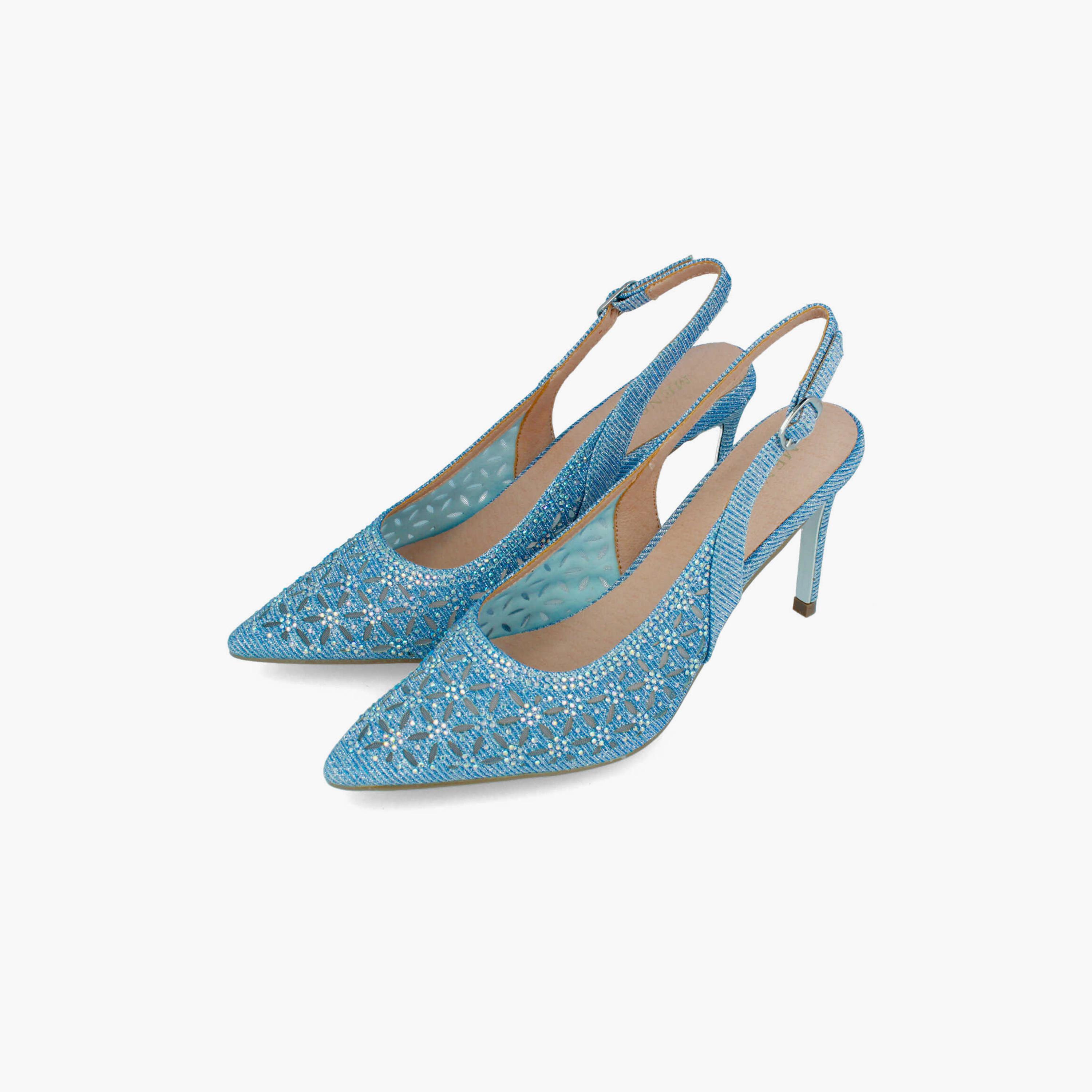 Menbur Women's Woven Pumps with Rhinestone Accent | 21434-women-shoes-heels-image-2