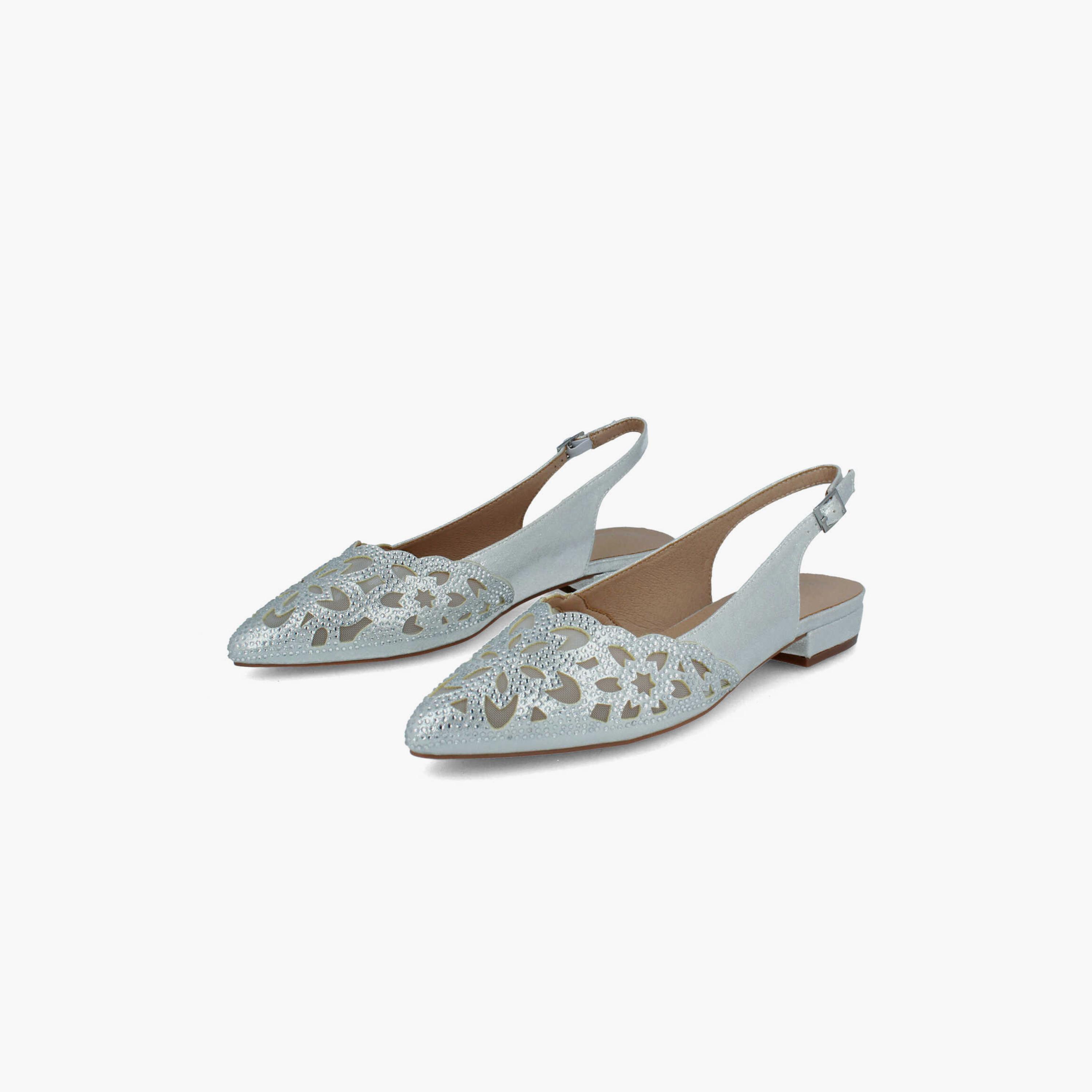 Menbur Women's Metallic Block Heels with Rhinestone Accent | 21458-women-shoes-heels-image-2