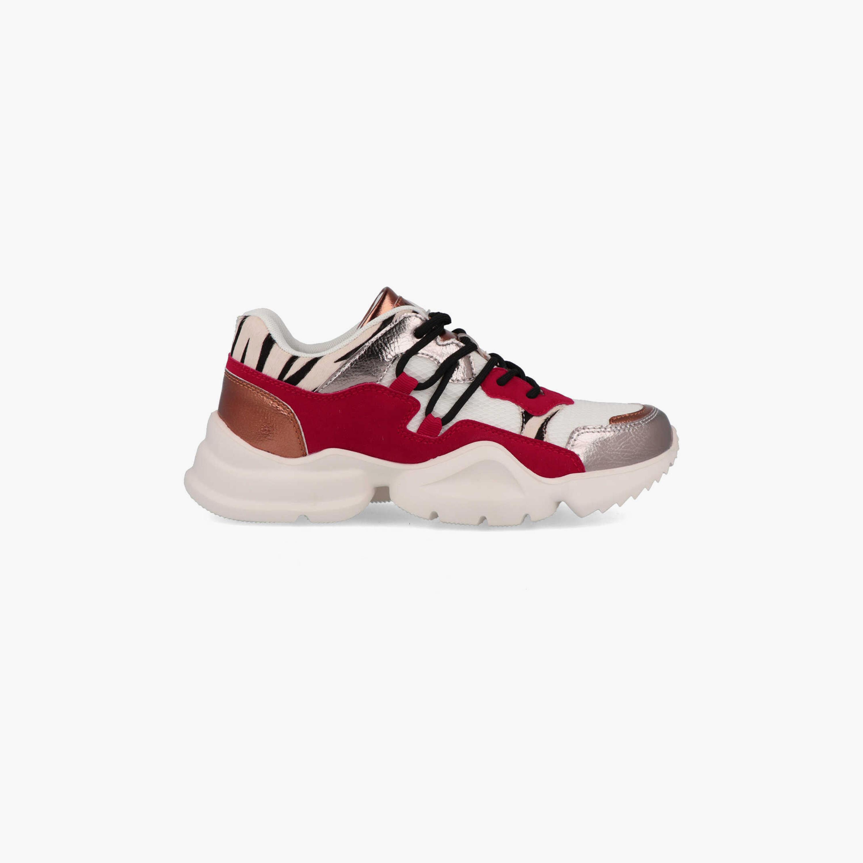 Menbur Women's Metallic Low Ankle Sneakers | 21461-women-shoes-sneakers-image-2