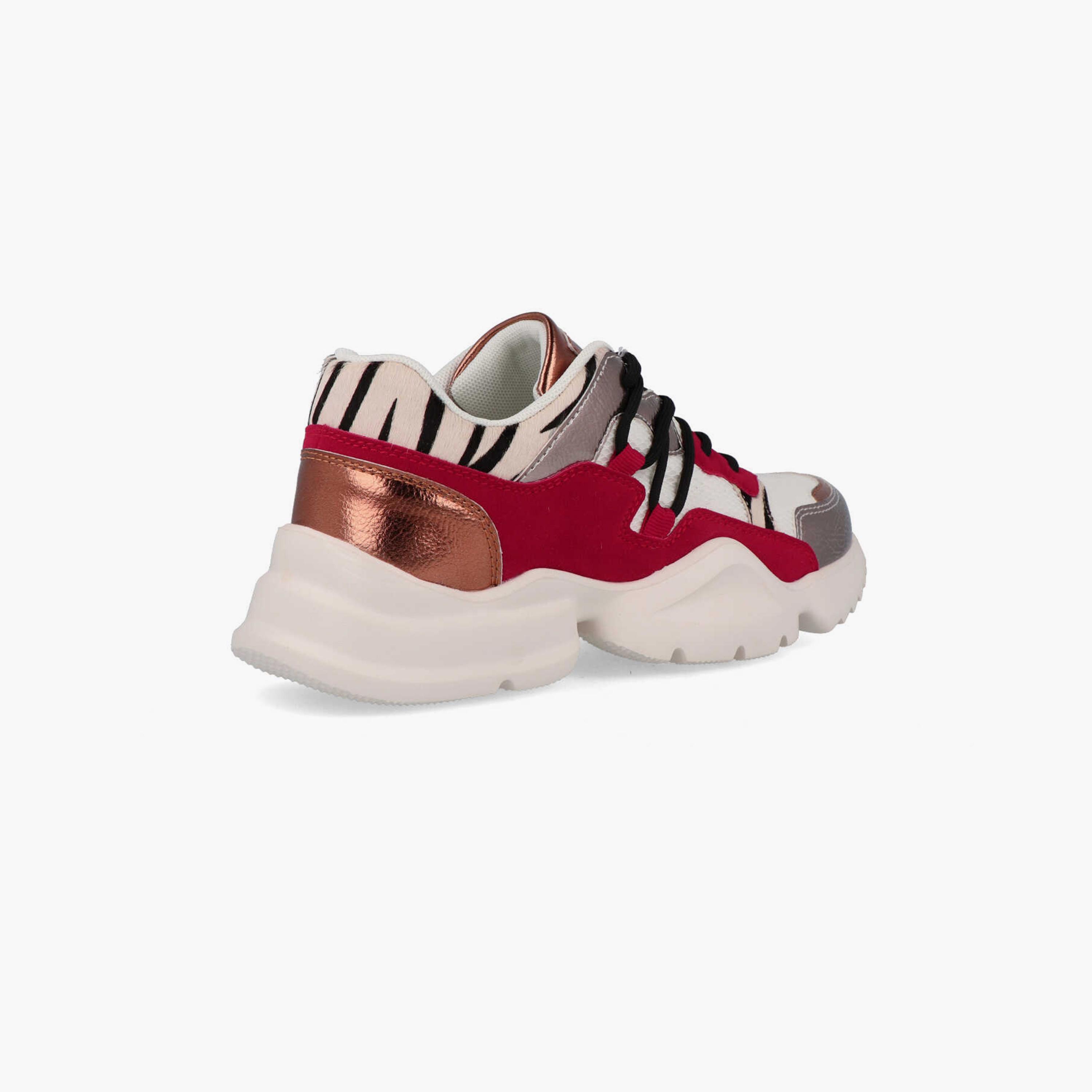 Menbur Women's Metallic Low Ankle Sneakers | 21461-women-shoes-sneakers-image-3