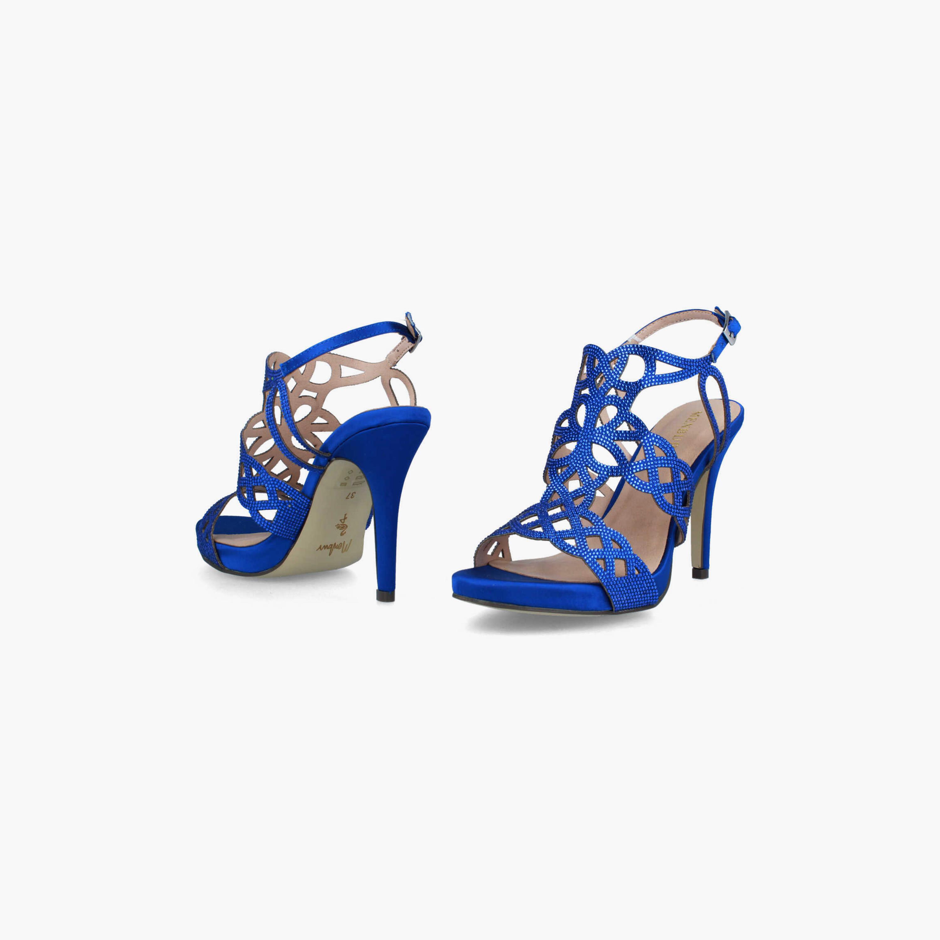 Menbur Women's Metallic Stiletto Heels with Rhinestone Accent | 21472-women-shoes-heels-image-4
