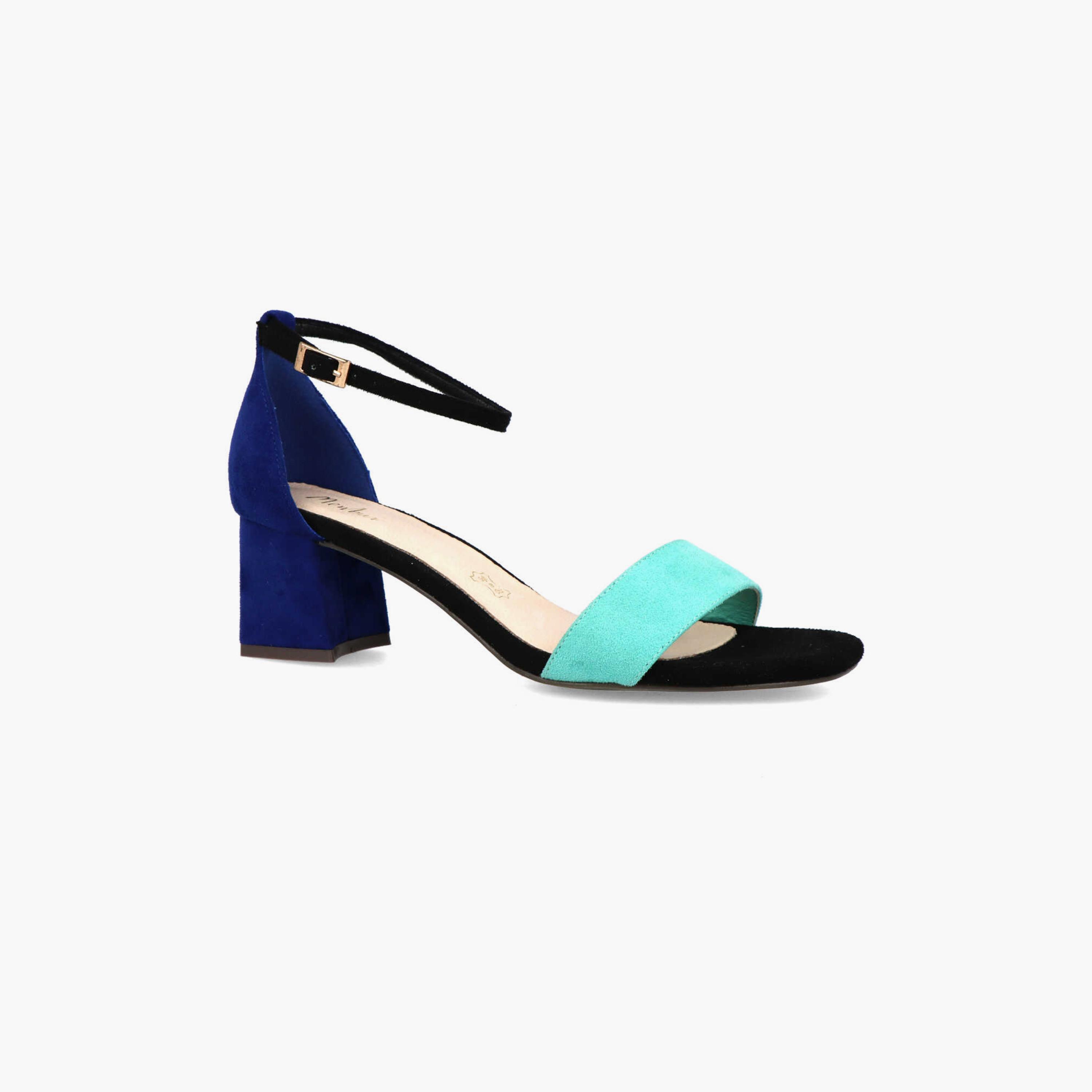 Menbur Women's Block Heels with Strap | 21490-women-shoes-heels-image-1