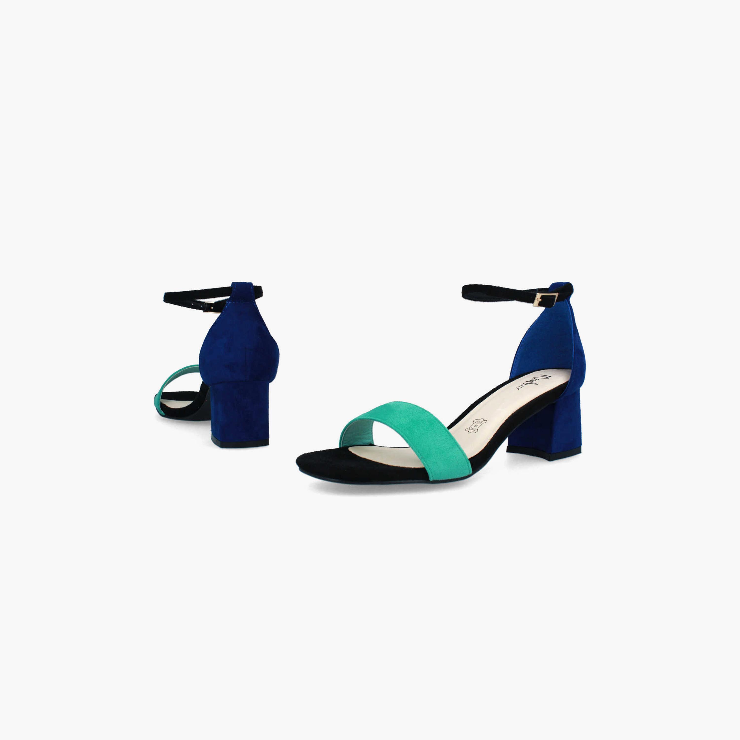 Menbur Women's Block Heels with Strap | 21490-women-shoes-heels-image-4